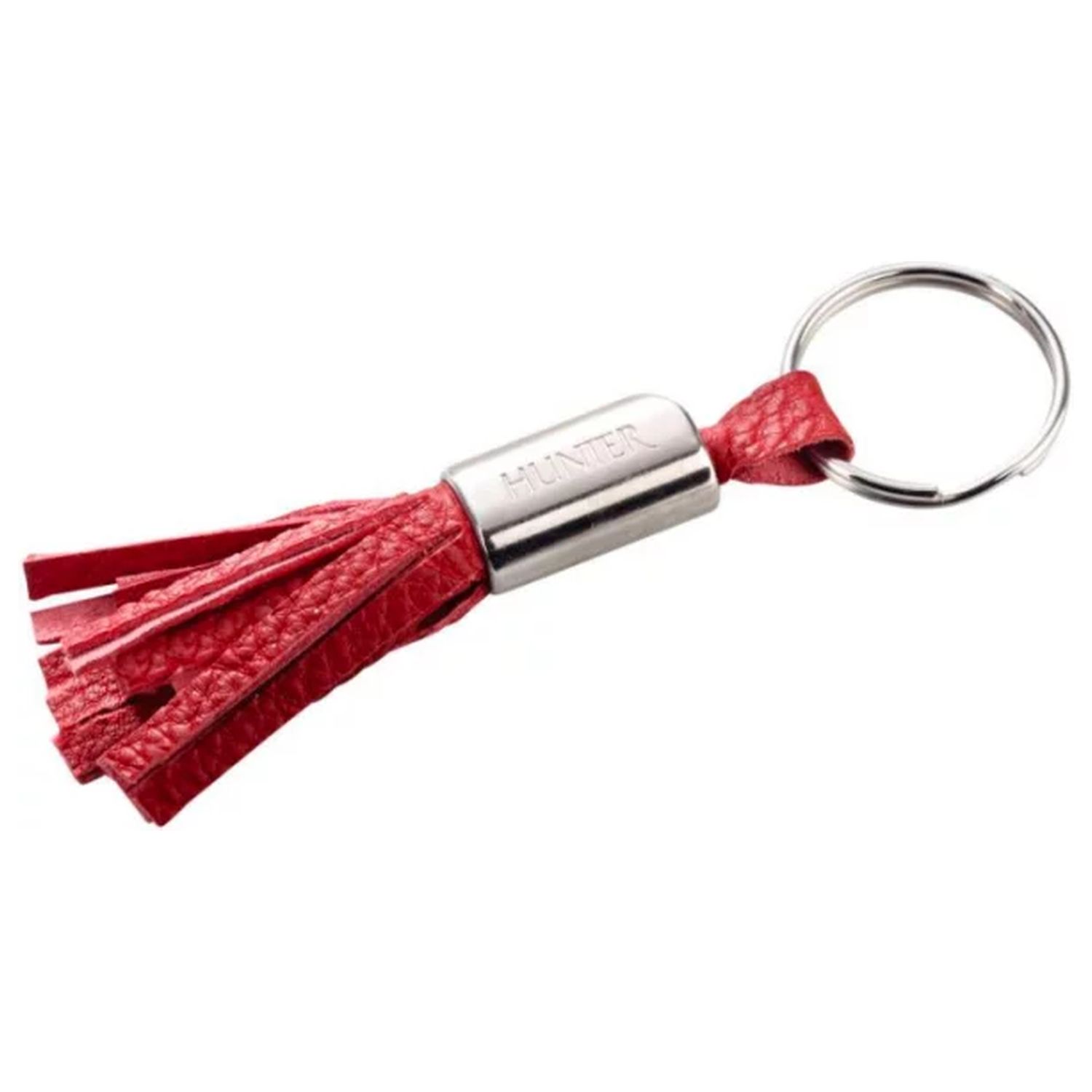 Hunter кисточка на ошейник Cannes, натуральная кожа, красный СКИДКА 50%