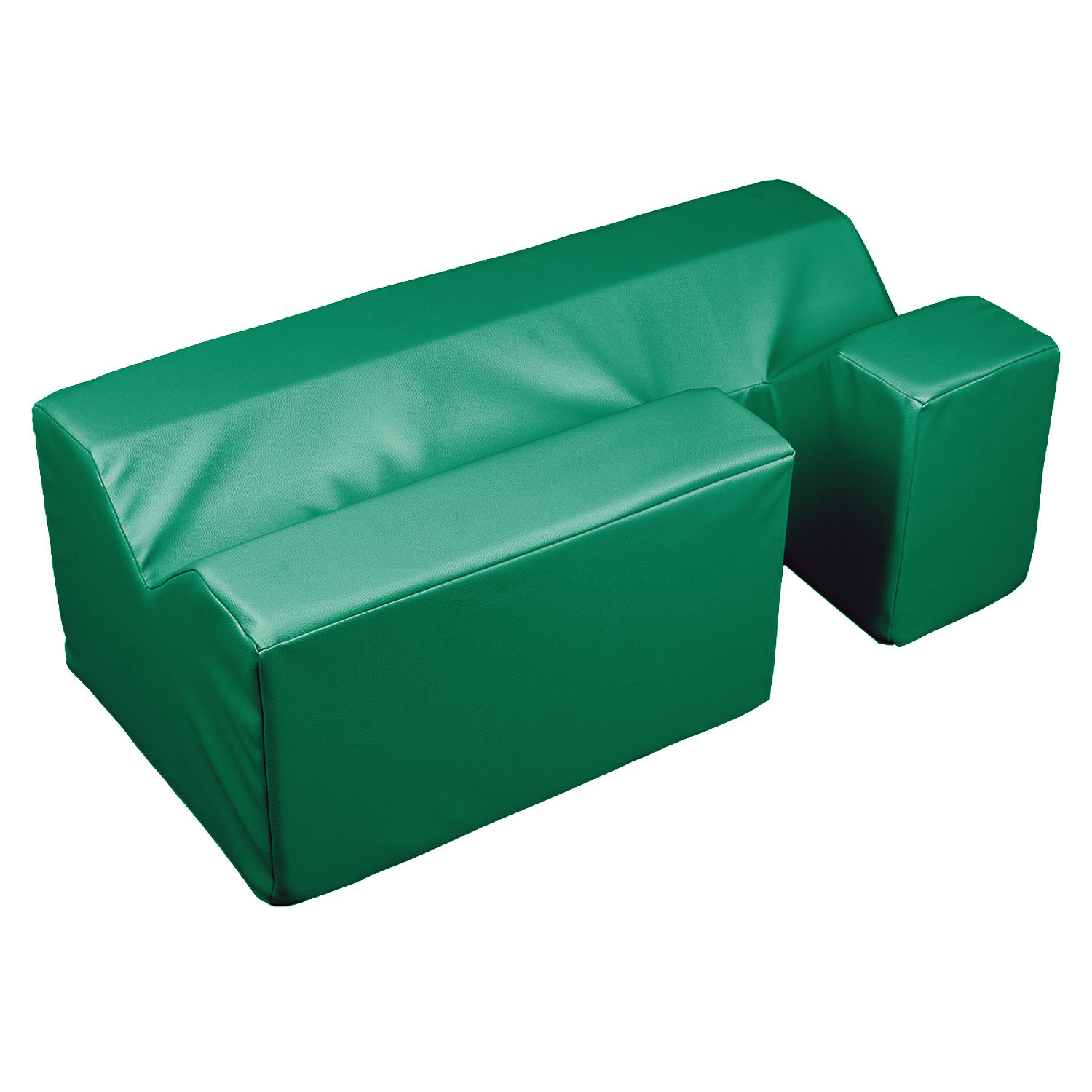 ТД ВЕТ Подушка для фиксации животных при кардио и узи-процедурах 900х450х300h мм (кож.зам. зелёный)