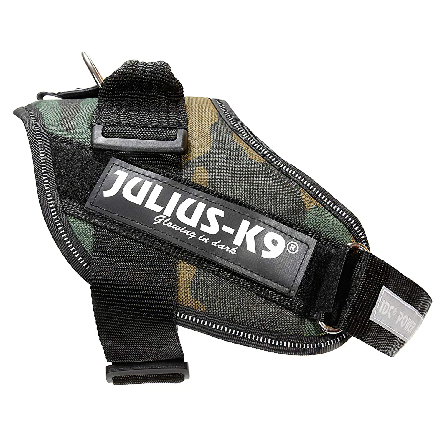 JULIUS-K9 шлейка для собак IDC®-Powerharness 0 (58-76см/ 14-25кг), камуфляж СКИДКА 50%