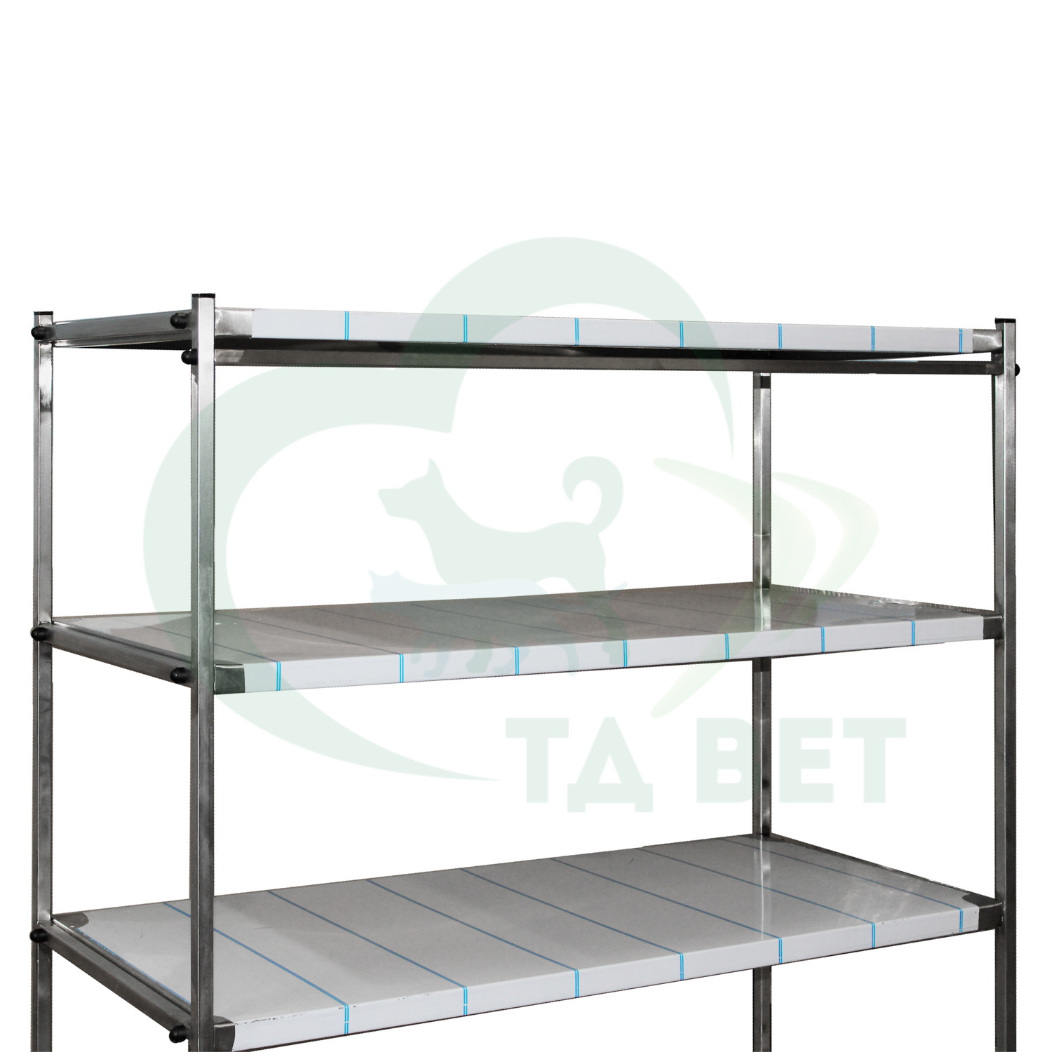 ТД ВЕТ Стеллаж для вивария (5 полок) 1200х551х1620(1725)h