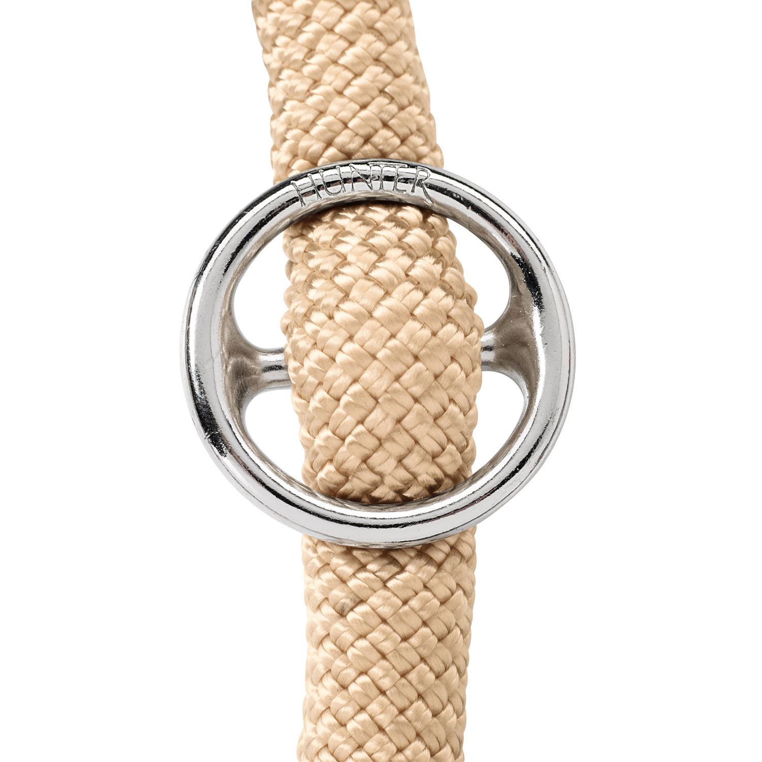 Hunter ошейник-удавка для собак Freestyle 60 / 10 нейлоновая стропа бежевый