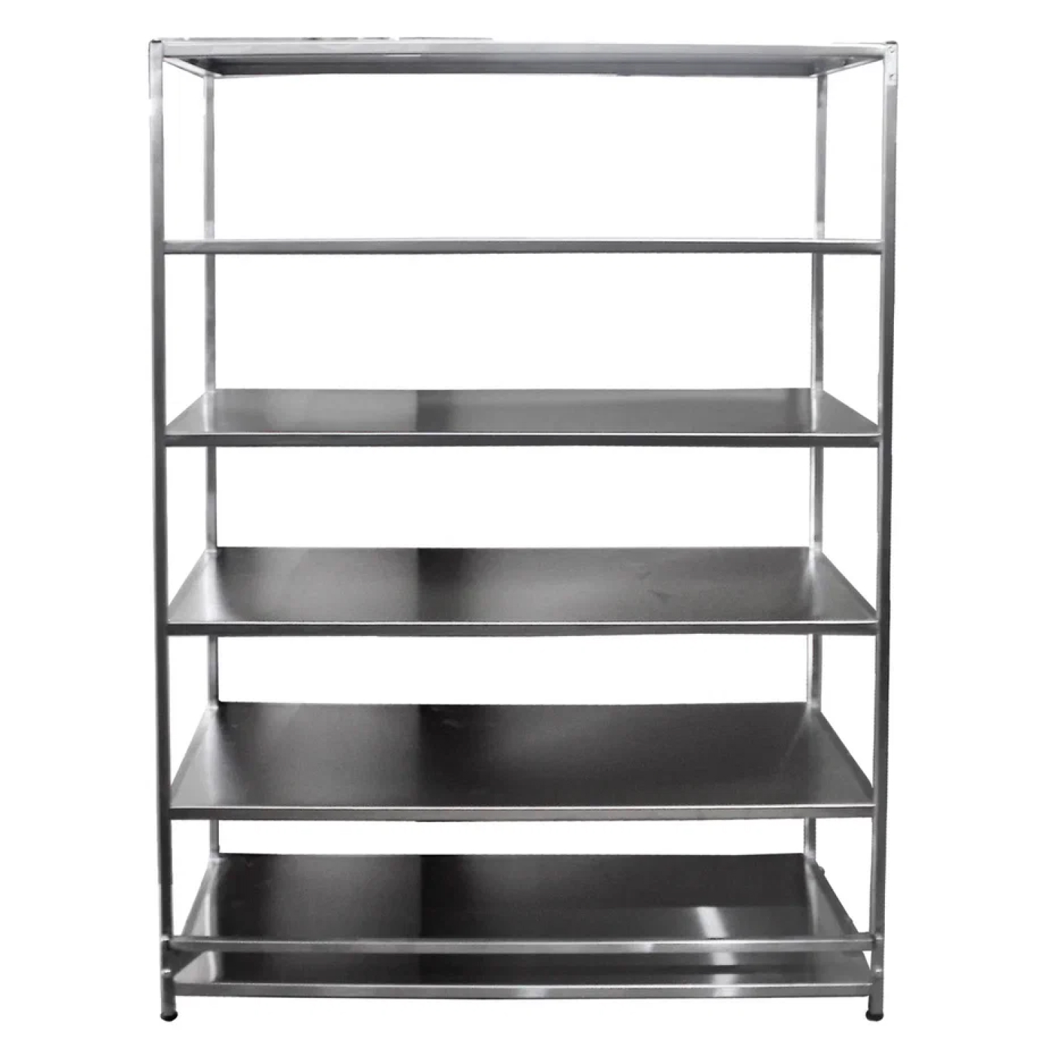 ТД ВЕТ Стеллаж 6 полок  разборный 1300х600х1680(1790)h на колесах