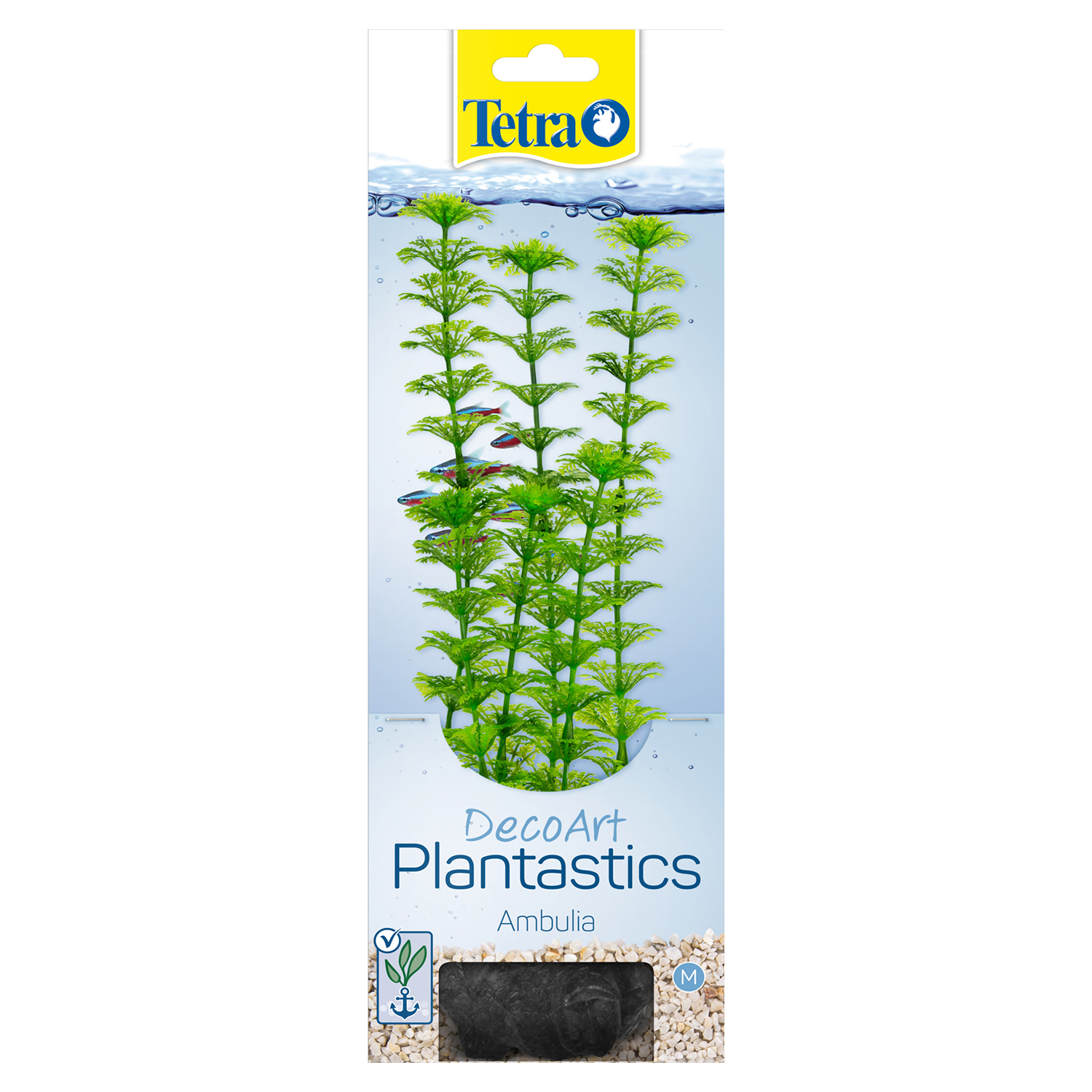 Tetra Deco Art искусственное растение Амбулия  M (23 см) СКИДКА 80%