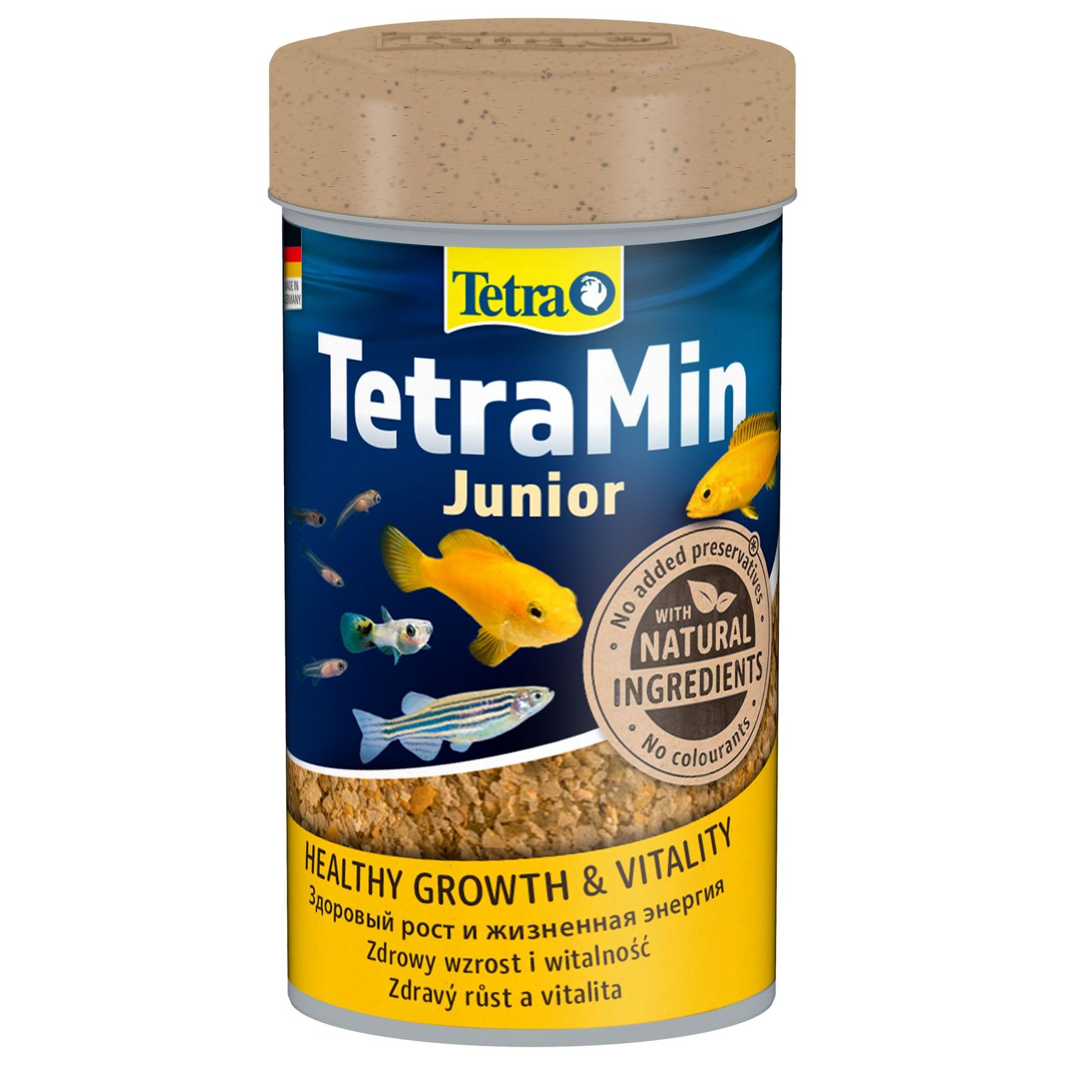 TetraMin Junior корм в хлопьях для молоди рыб 100 мл