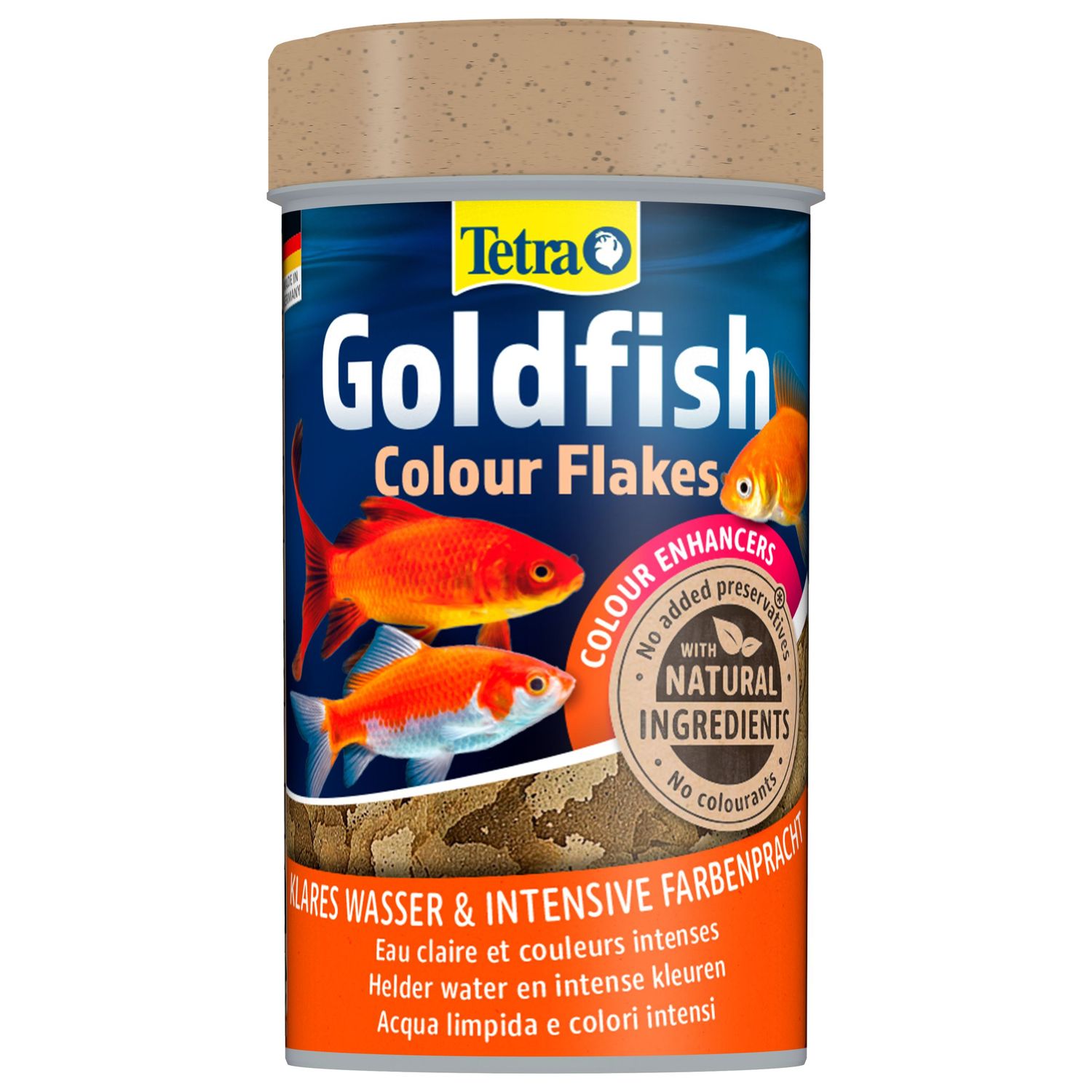 TetraGoldfish Colour корм в хлопьях для улучшения окраса золотых рыб 100 мл