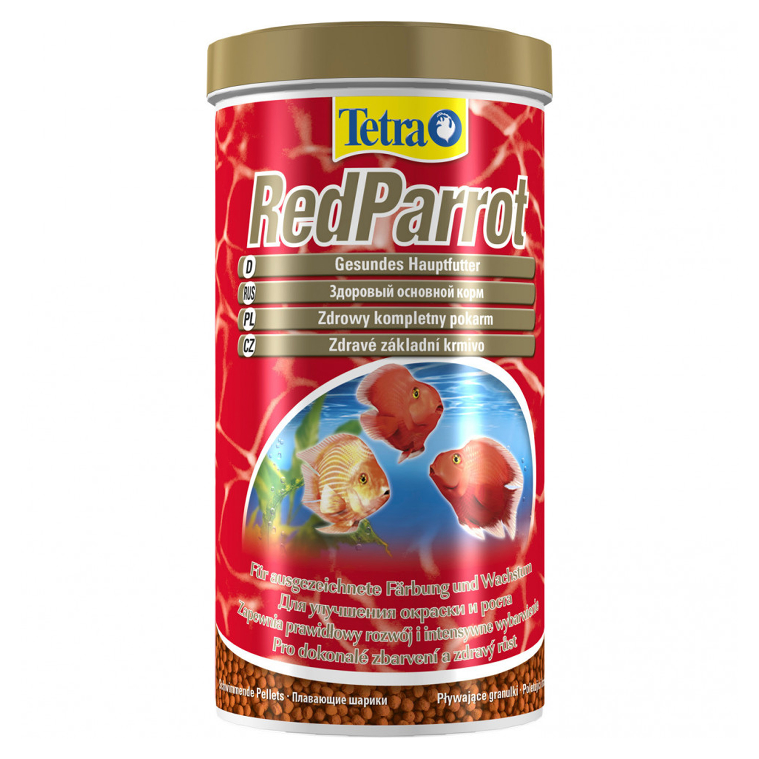 Корм TetraRed Parrot для красных попугаев в шариках 1 л