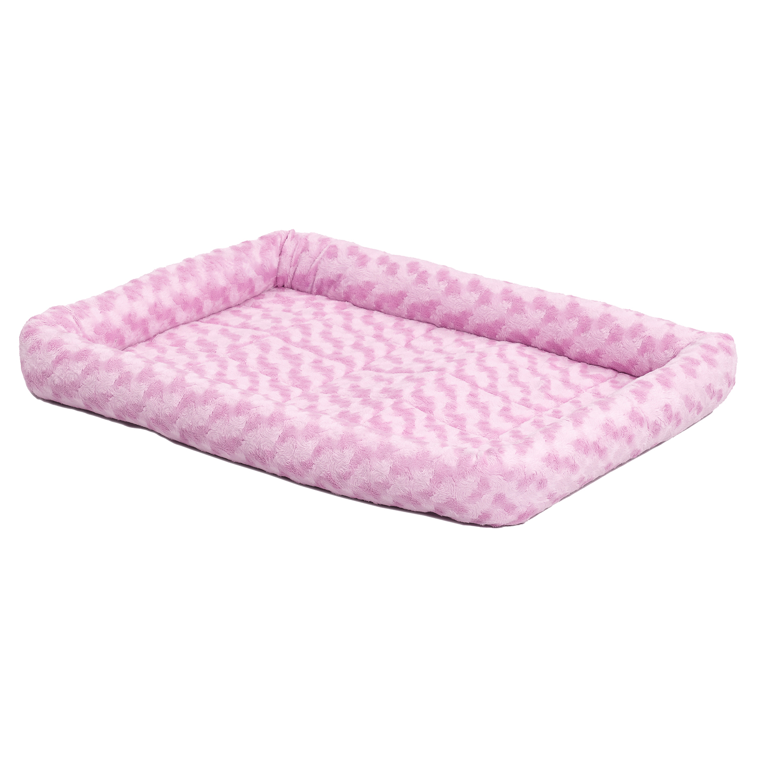 Лежанка MidWest Fashion для собак и кошек плюшевая 56х45 см, розовая СКИДКА 40%