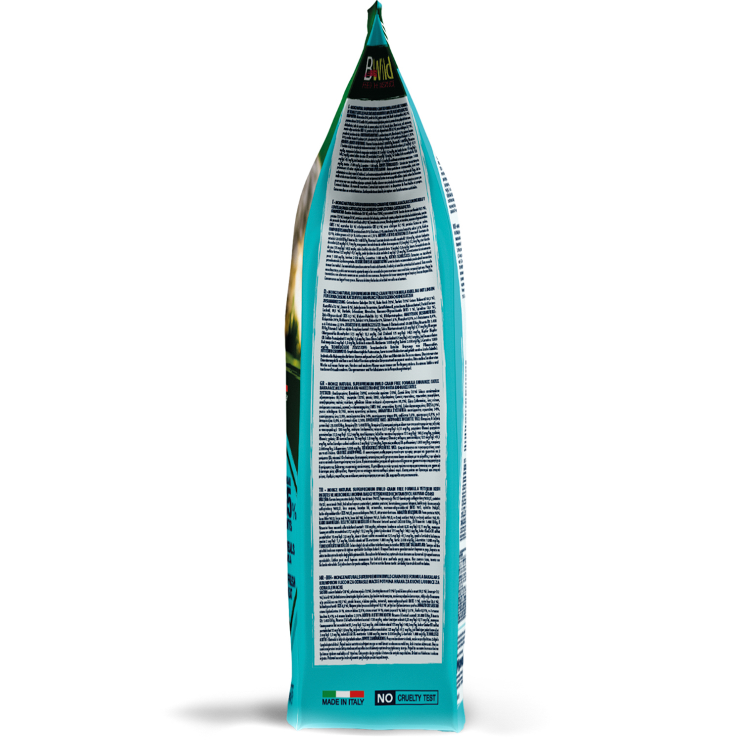 Сухой корм Monge Cat BWild GRAIN FREE для взрослых кошек, беззерновой, из трески 1,5 кг