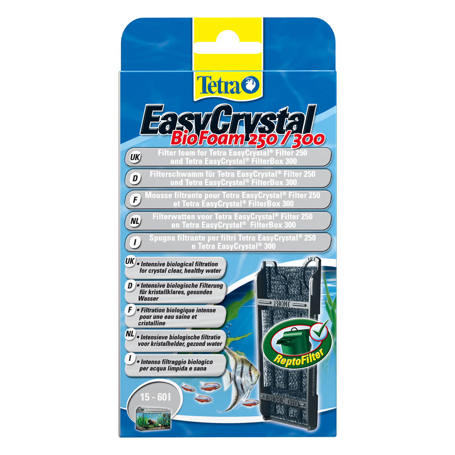 Tetra FB 250/300 био-губка для внутренних фильтров EasyCrystal 250/300 СКИДКА 50%