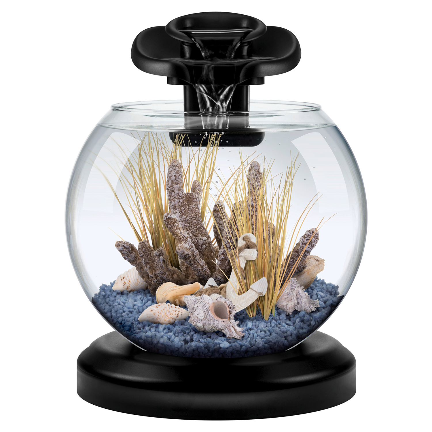 Tetra Cascade Globe Duo Waterfall аквариумный комплекс черный 6,8 л СКИДКА 60%