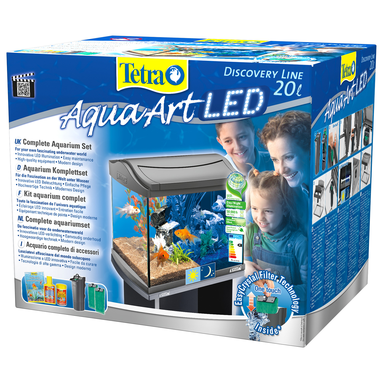 Tetra AquaArt LED Goldfish аквариумный комплекс 20 л СКИДКА 40%