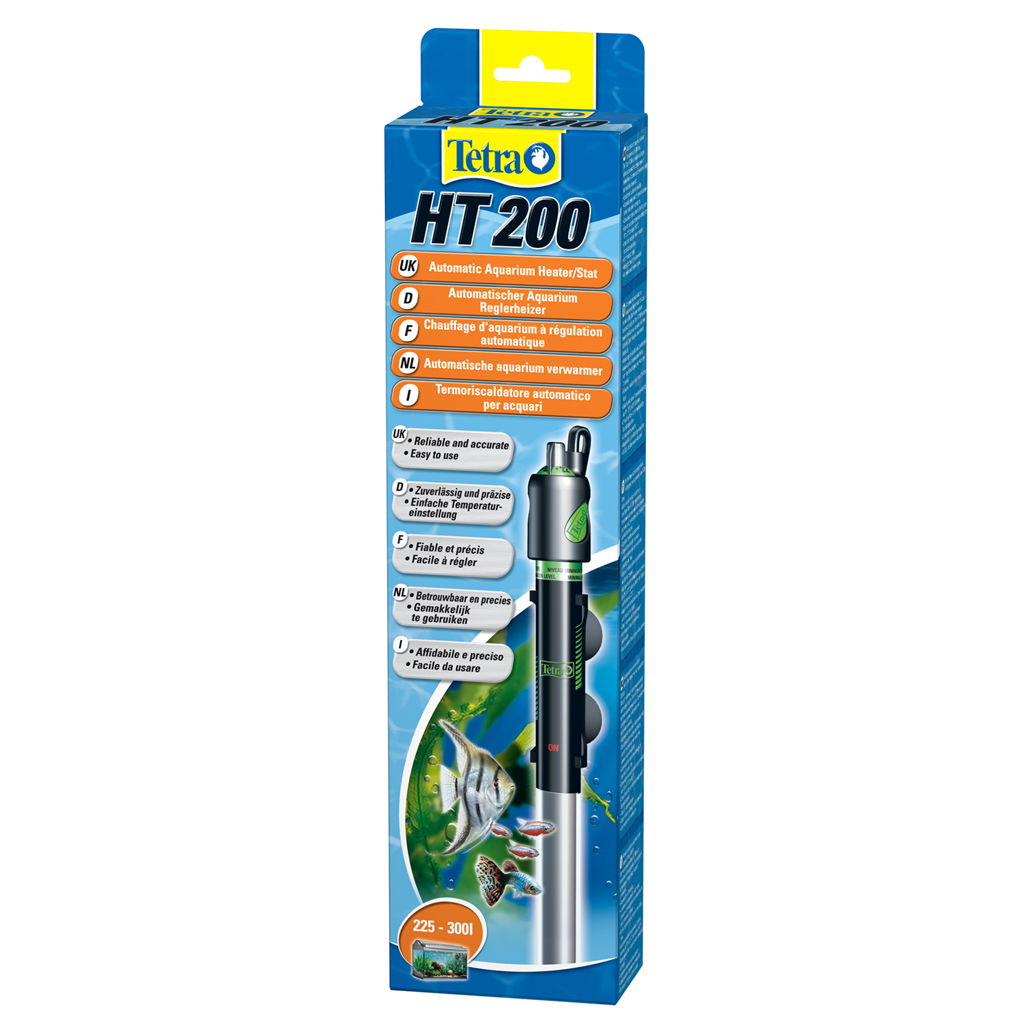 Tetra HT 200 терморегулятор 200Bт для аквариумов 225-300 л СКИДКА 50%
