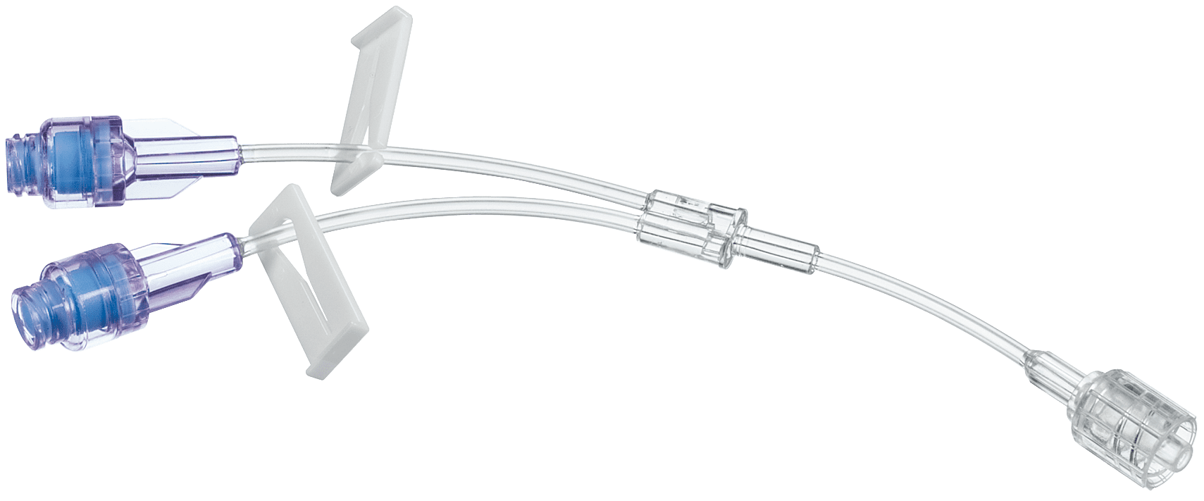 B.Braun Удлинительная Y-линия с 2-мя коннекторами Сэйффлоу, 12 см