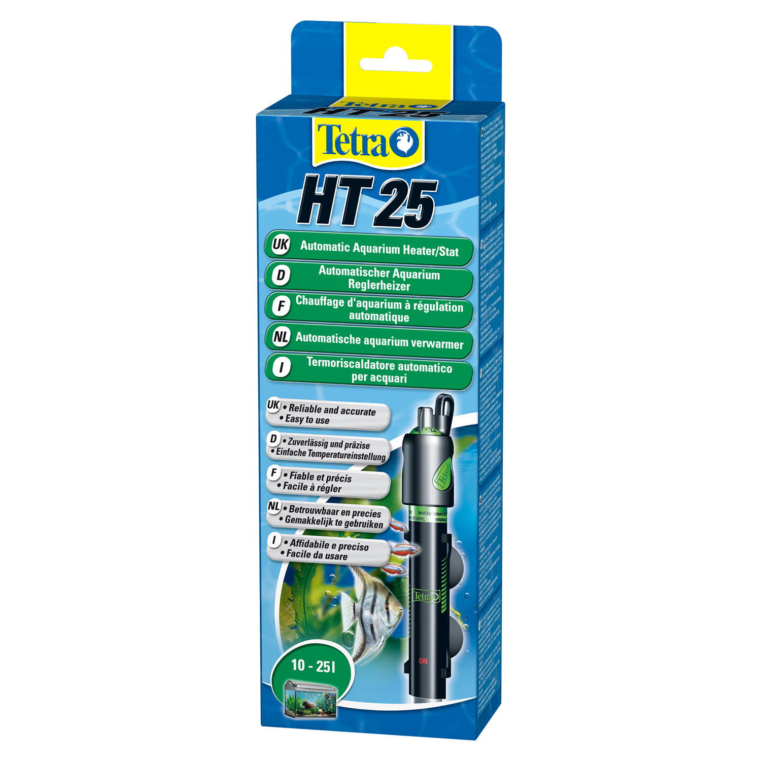 Tetra HT 25 терморегулятор 25Вт для аквариумов 10-25 л СКИДКА 50%