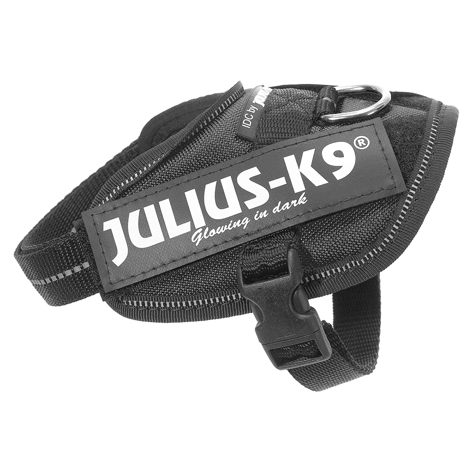 JULIUS-K9 шлейка для собак IDC®-Powerharness 0 (58-76см/ 14-25кг), черный СКИДКА 50%