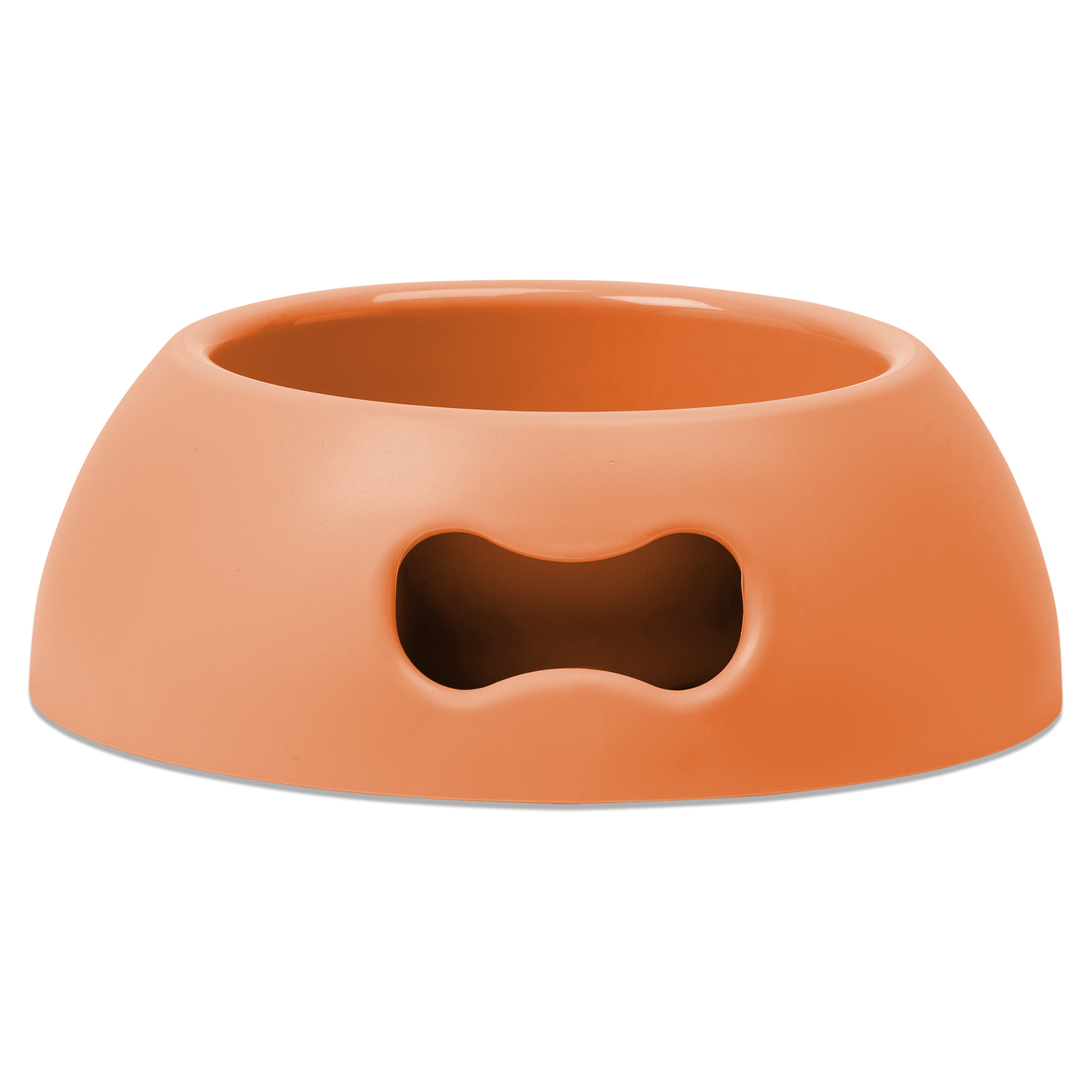 United Pets миска Pappy-medium, 1,1 л, оранжевый