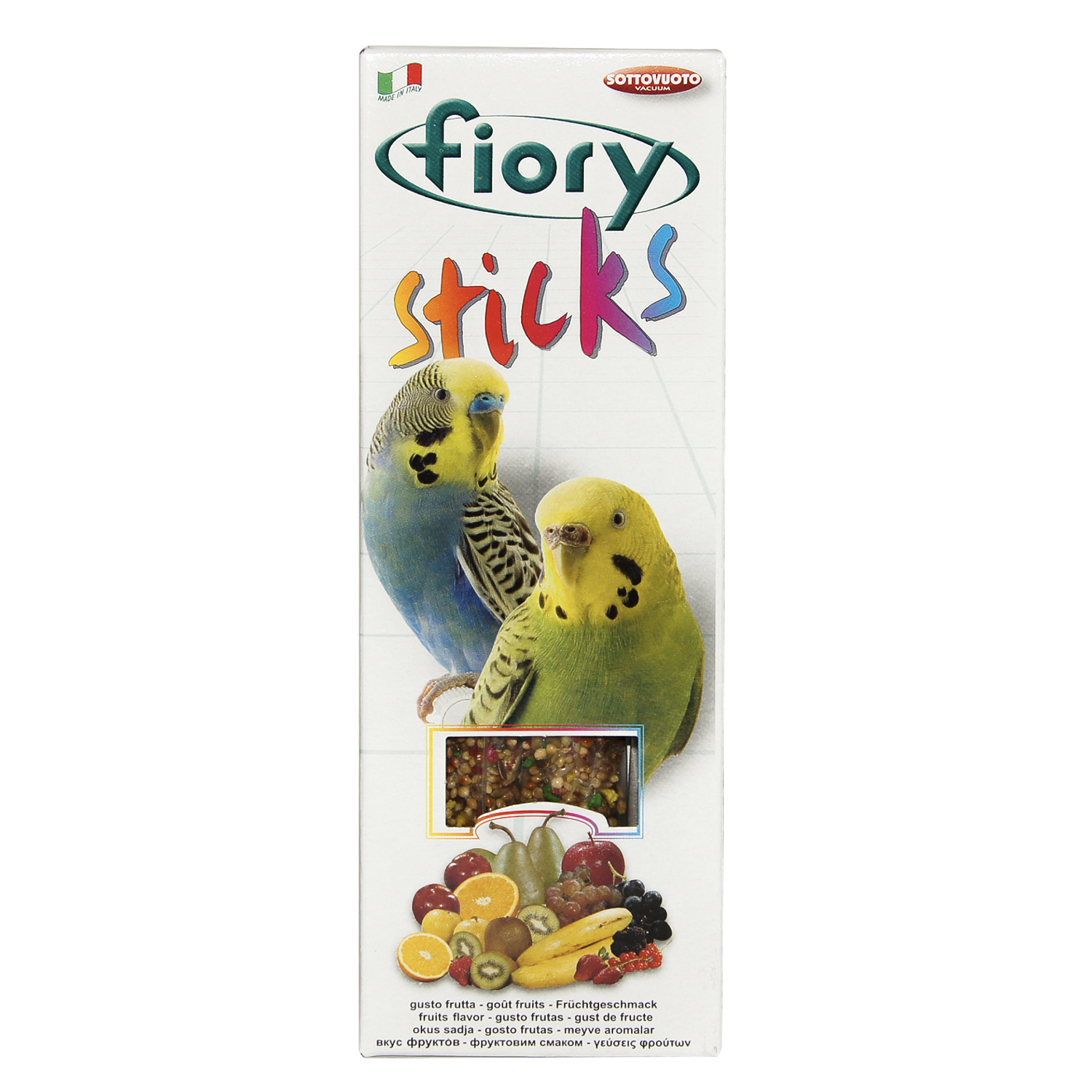 FIORY палочки для попугаев Sticks с фруктами 2х30 г