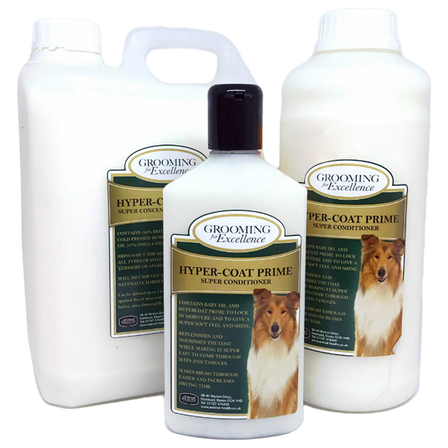 Animal Health Hyper Coat Prime Conditioner Кондиционер с конопляным маслом 1 л СКИДКА 40%