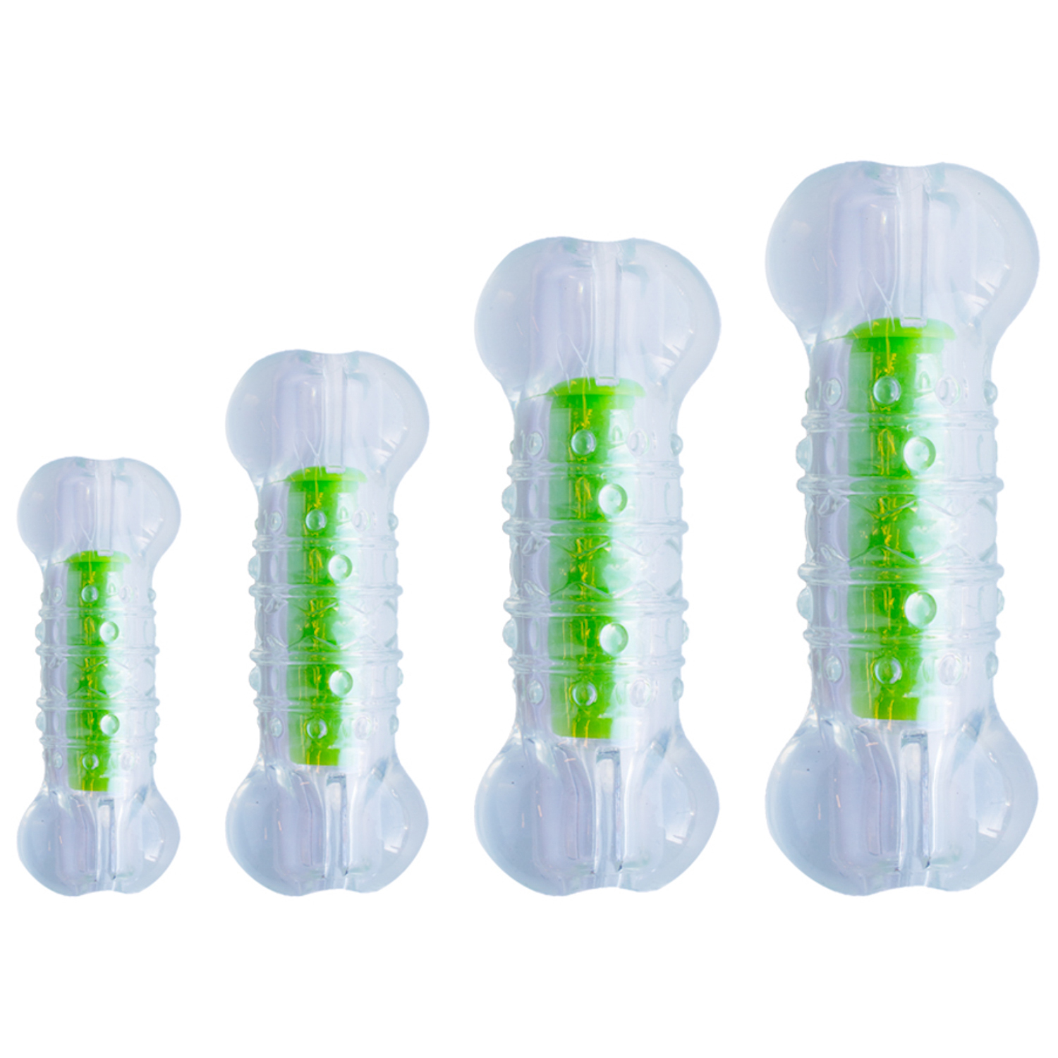 Petstages игрушка для собак "Хрустящая косточка" резиновая 8 см очень маленькая