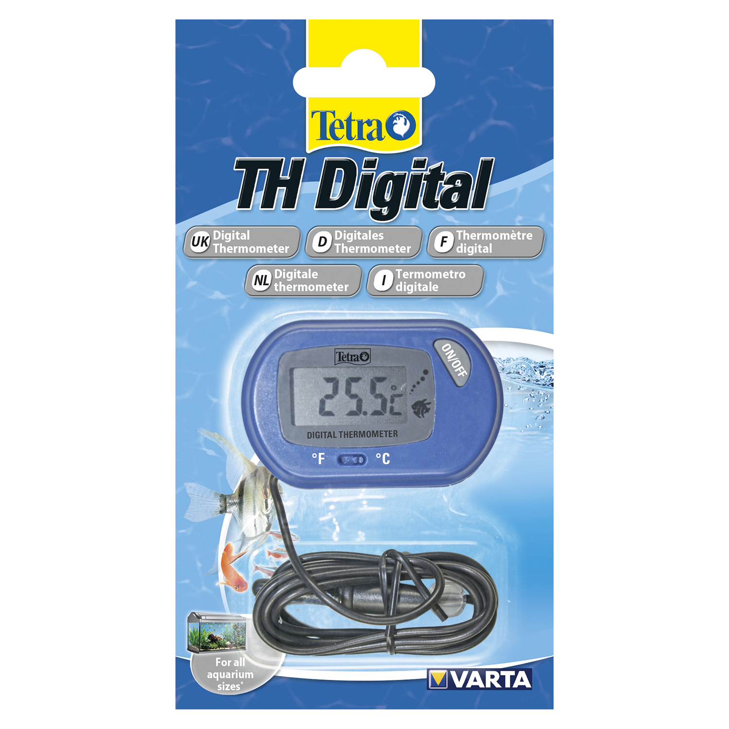 Tetra TH Digital Thermometer цифровой термометр для точного измерения температуры воды в аквариуме СКИДКА 50%