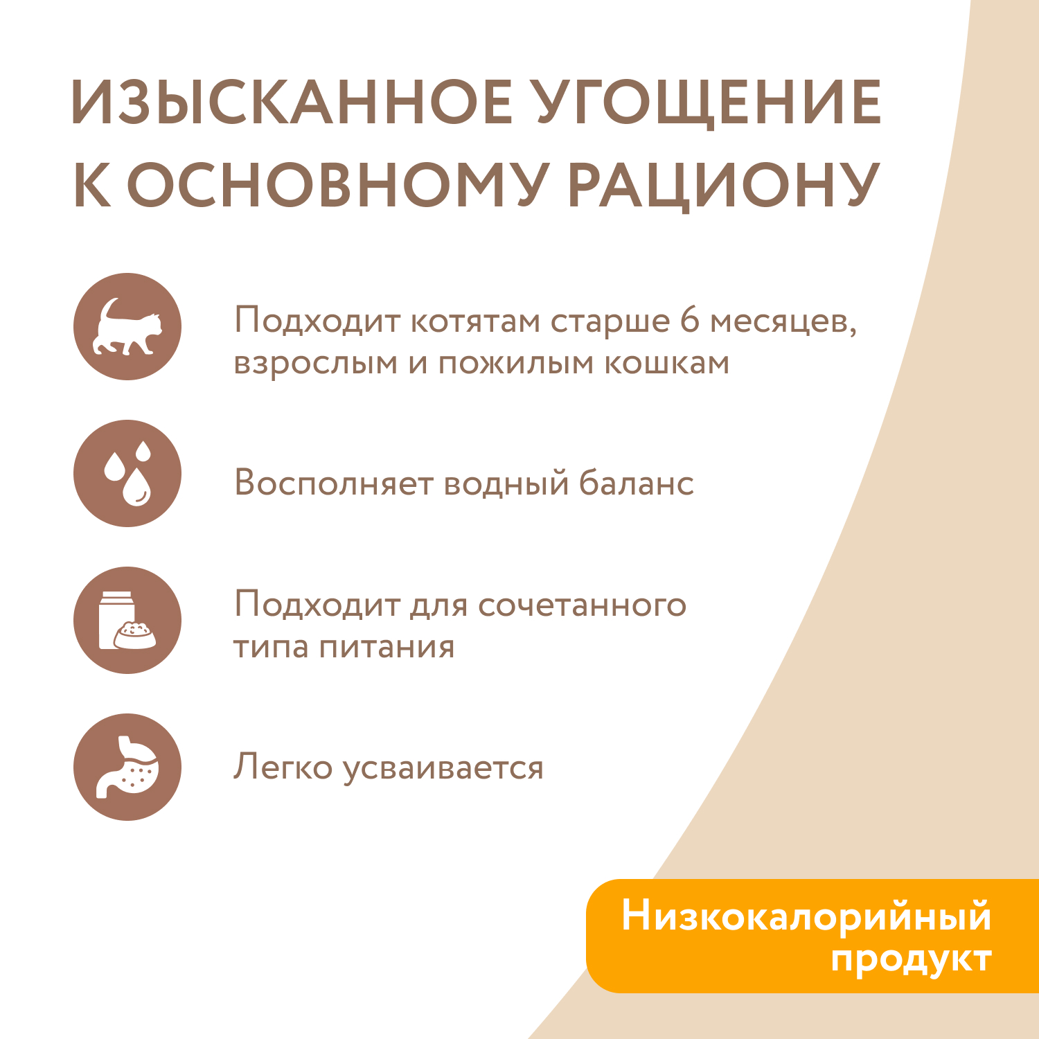 Влажный дополнительный корм Мнямс На каждый день для кошек и котят старше 6 месяцев "курица в нежном желе" 80 г