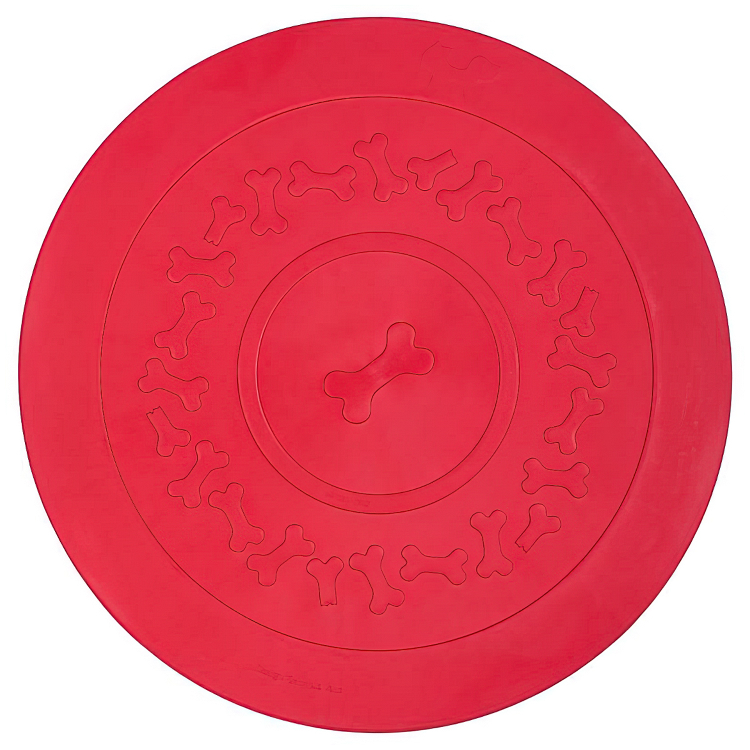 United Pets коврик Dog Plate, красный СКИДКА 50%