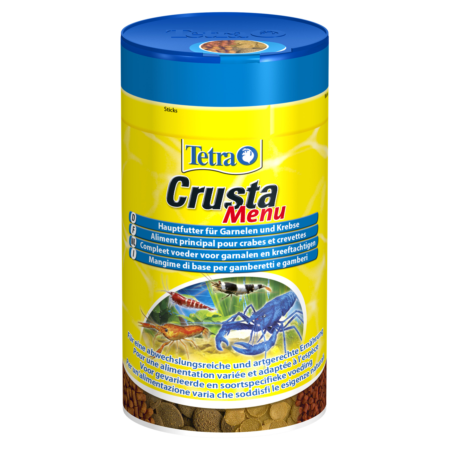 Tetra Crusta Menu корм для раков и креветок "4 вида" 100 мл