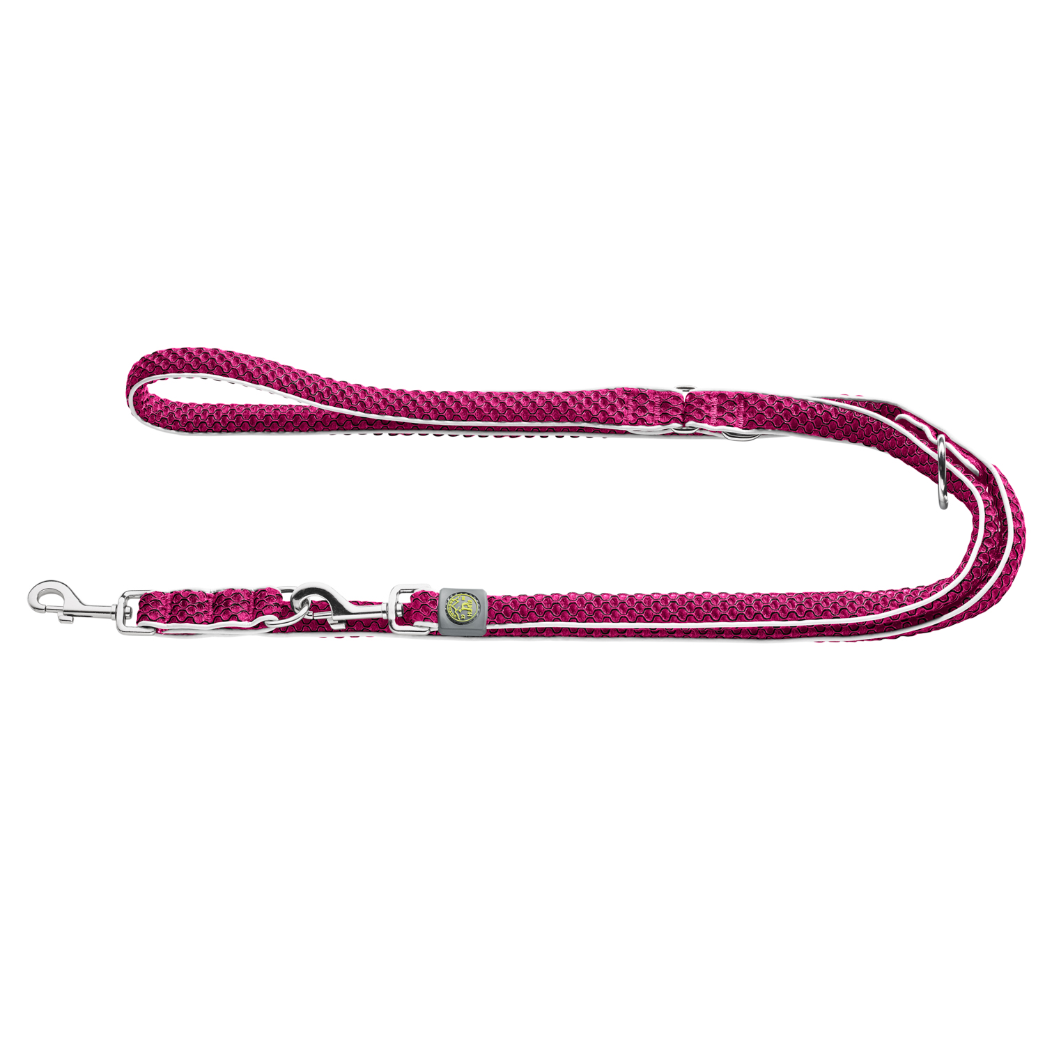 Hunter поводок-перестежка для собак Hilo 15 / 200 нейлон розовый СКИДКА 50%