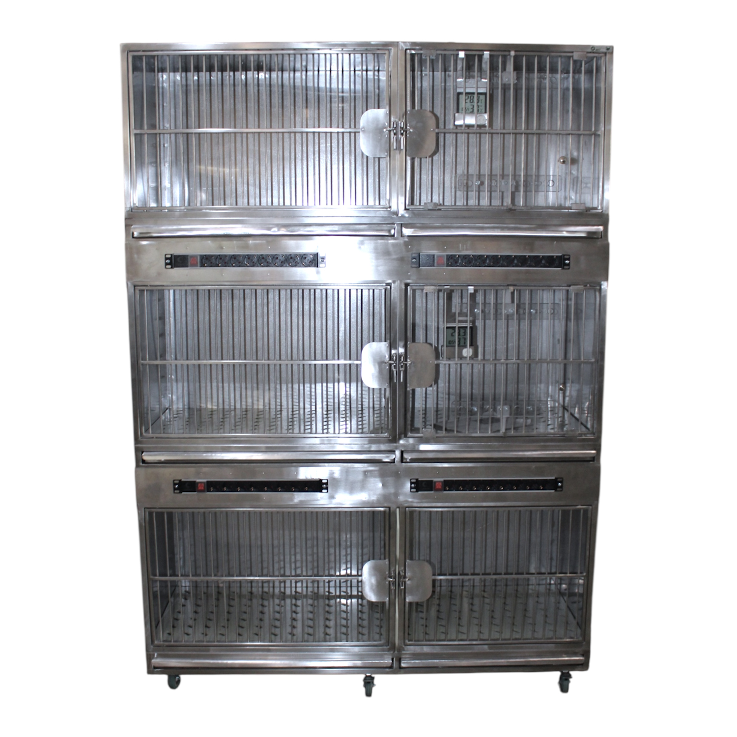 ТД ВЕТ Модуль из 6 клеток из нерж.стали 1480х550х2000(2100)h