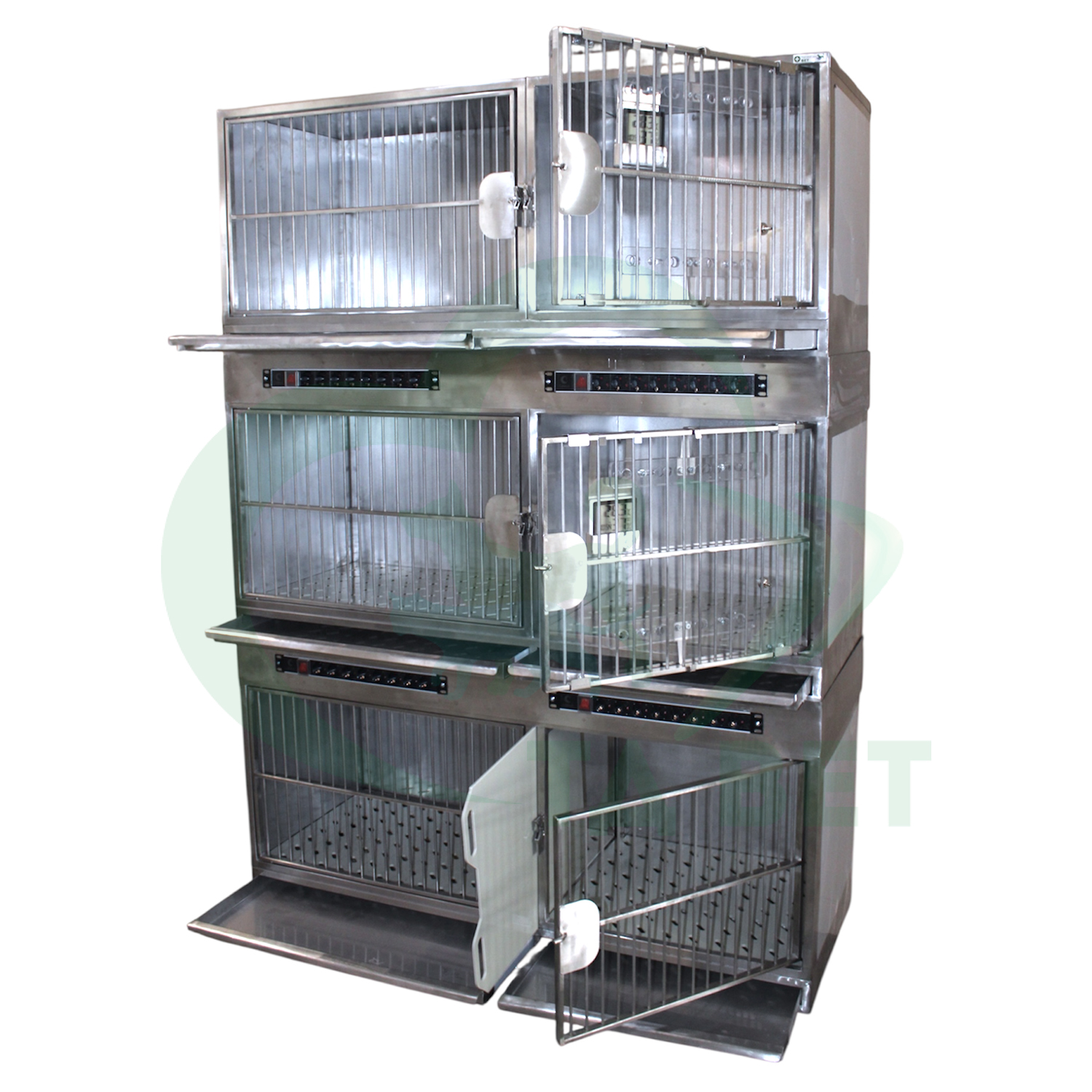 ТД ВЕТ Модуль из 6 клеток из нерж.стали 1480х550х2000(2100)h