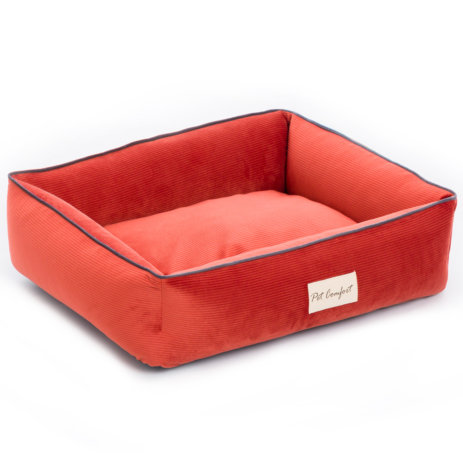 Лежанка Pet Comfort для кошек и собак миниатюрных пород, Golf Vita 02, размер XS 45х55 см, красный СКИДКА 40%