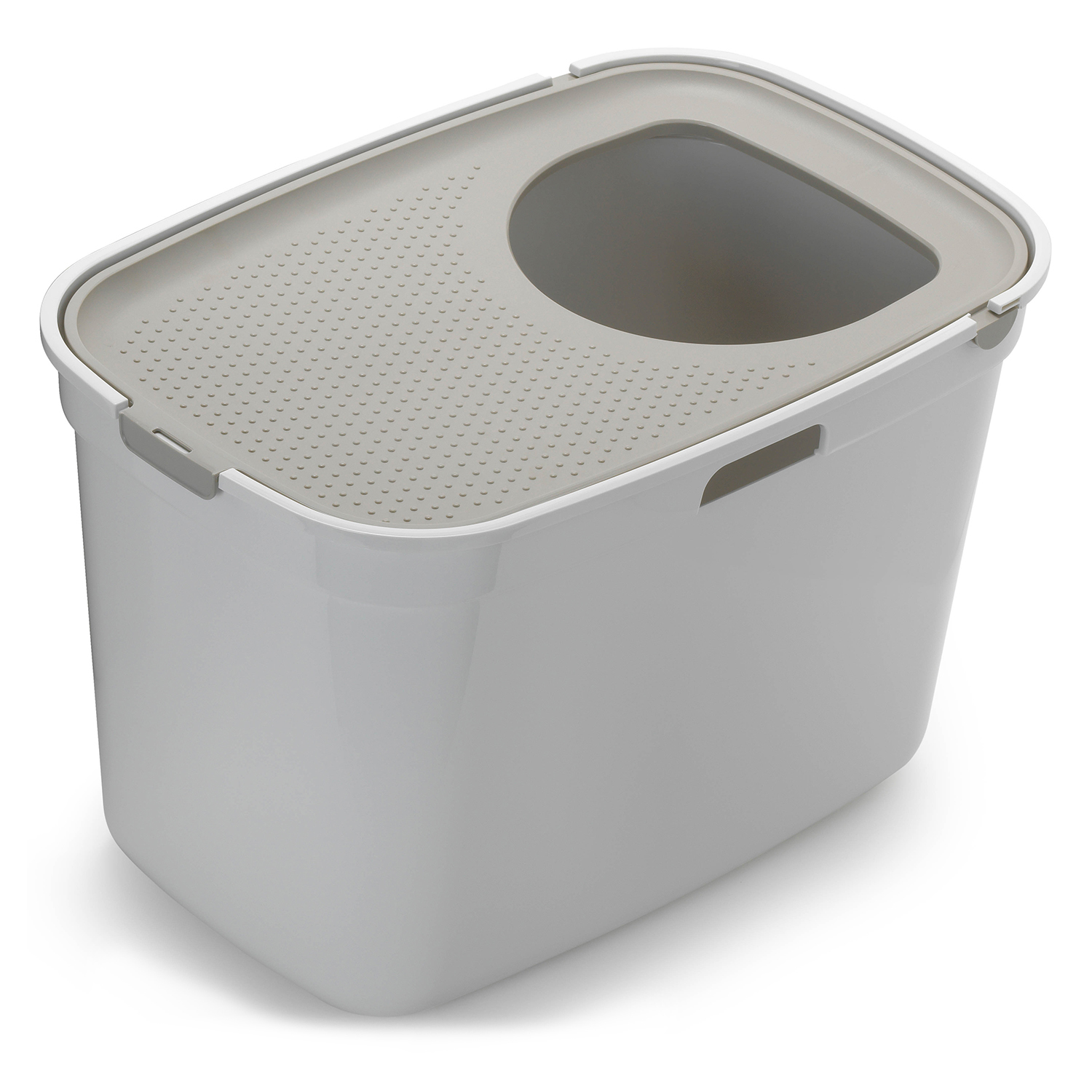 Moderna био-туалет Top Cat 59x39x38h см, вертикальный вход, бело-серый СКИДКА 40%