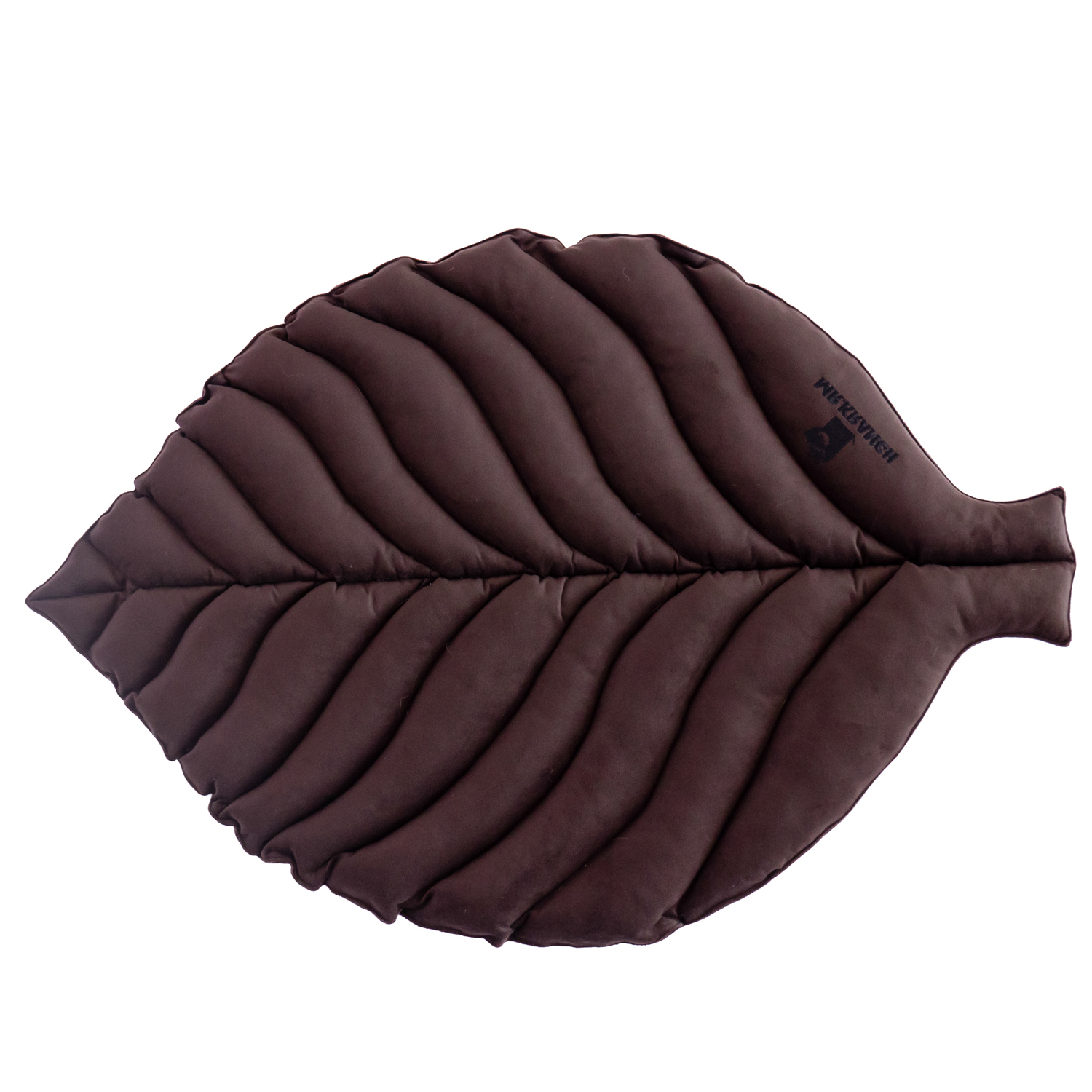 Лежанка Mr.Kranch для собак Листочек средняя размер 90х65х5см коричневая