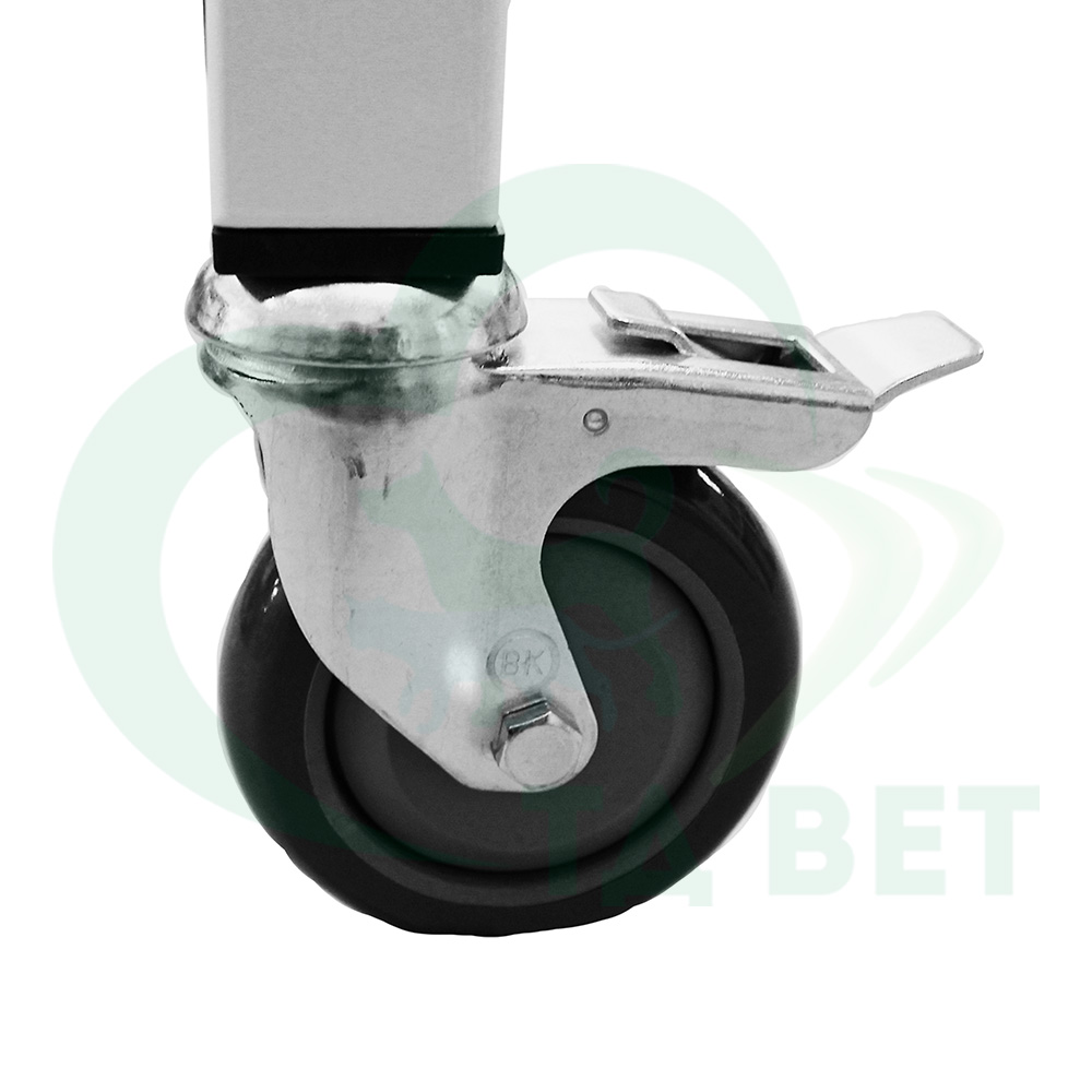 ТД ВЕТ Стол ветеринарный универсальный СВУ-3, 1300х600х900 мм (каркас белый)