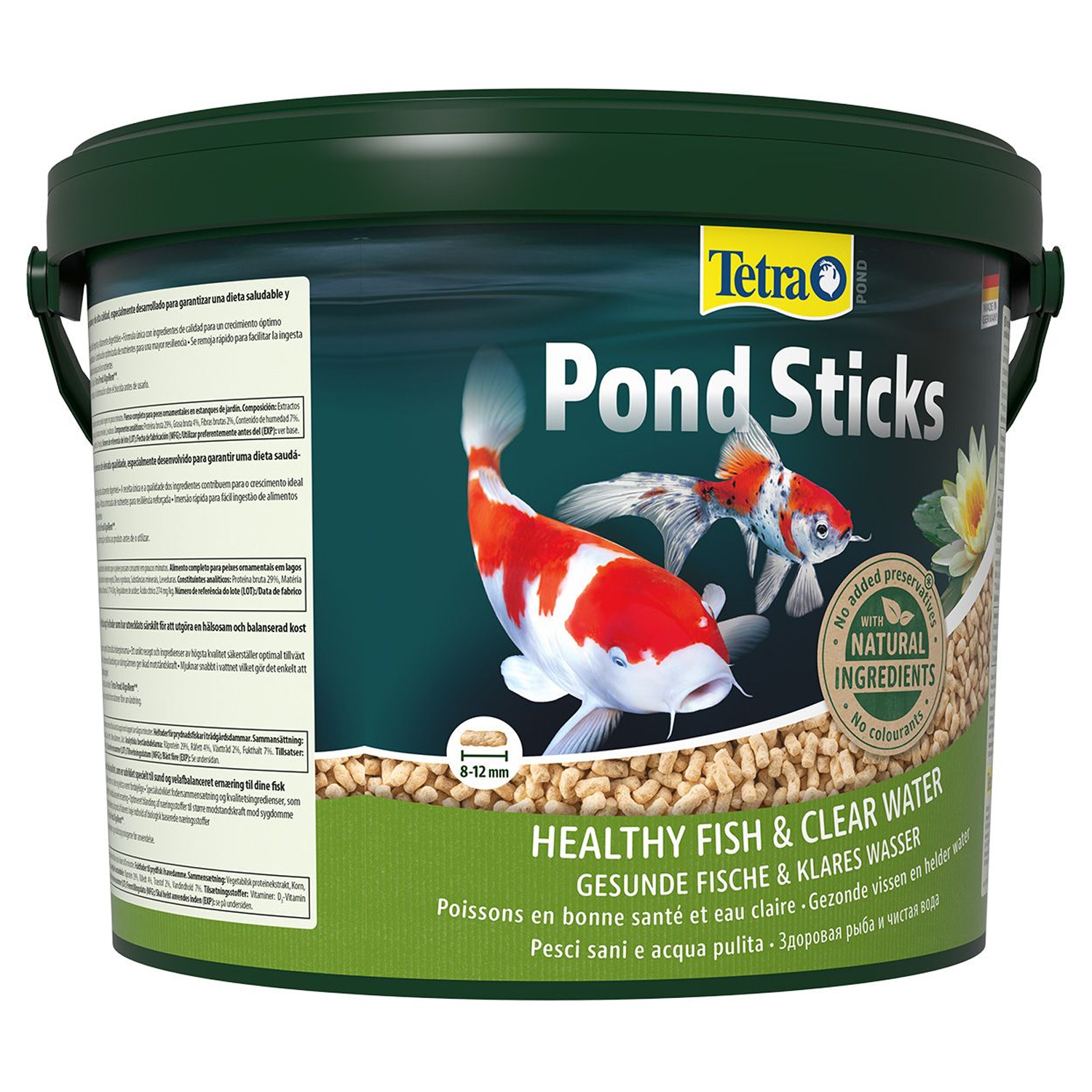 Корм Tetra Pond Sticks для прудовых рыб в палочках 10 л
