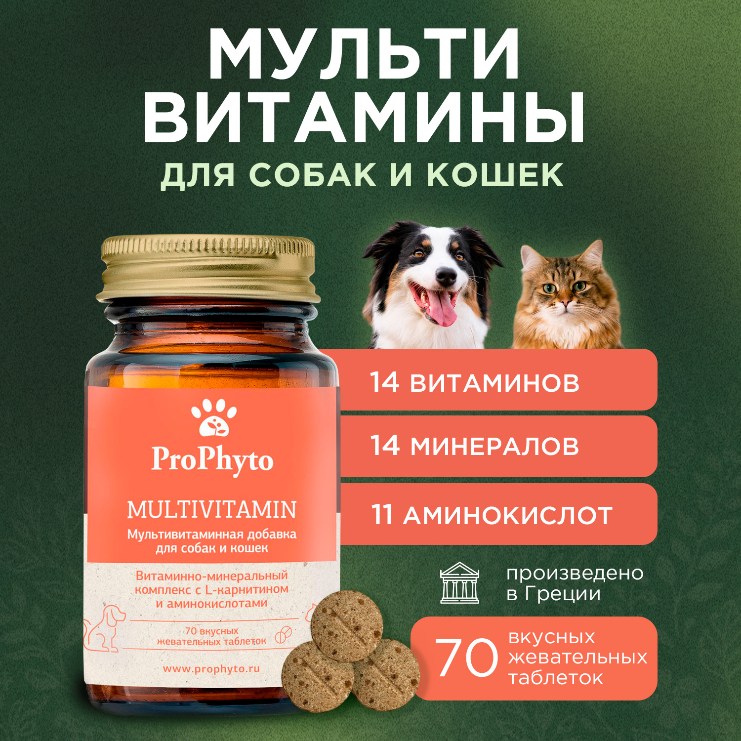 ProPhyto Мультивитамин, 70 таблеток