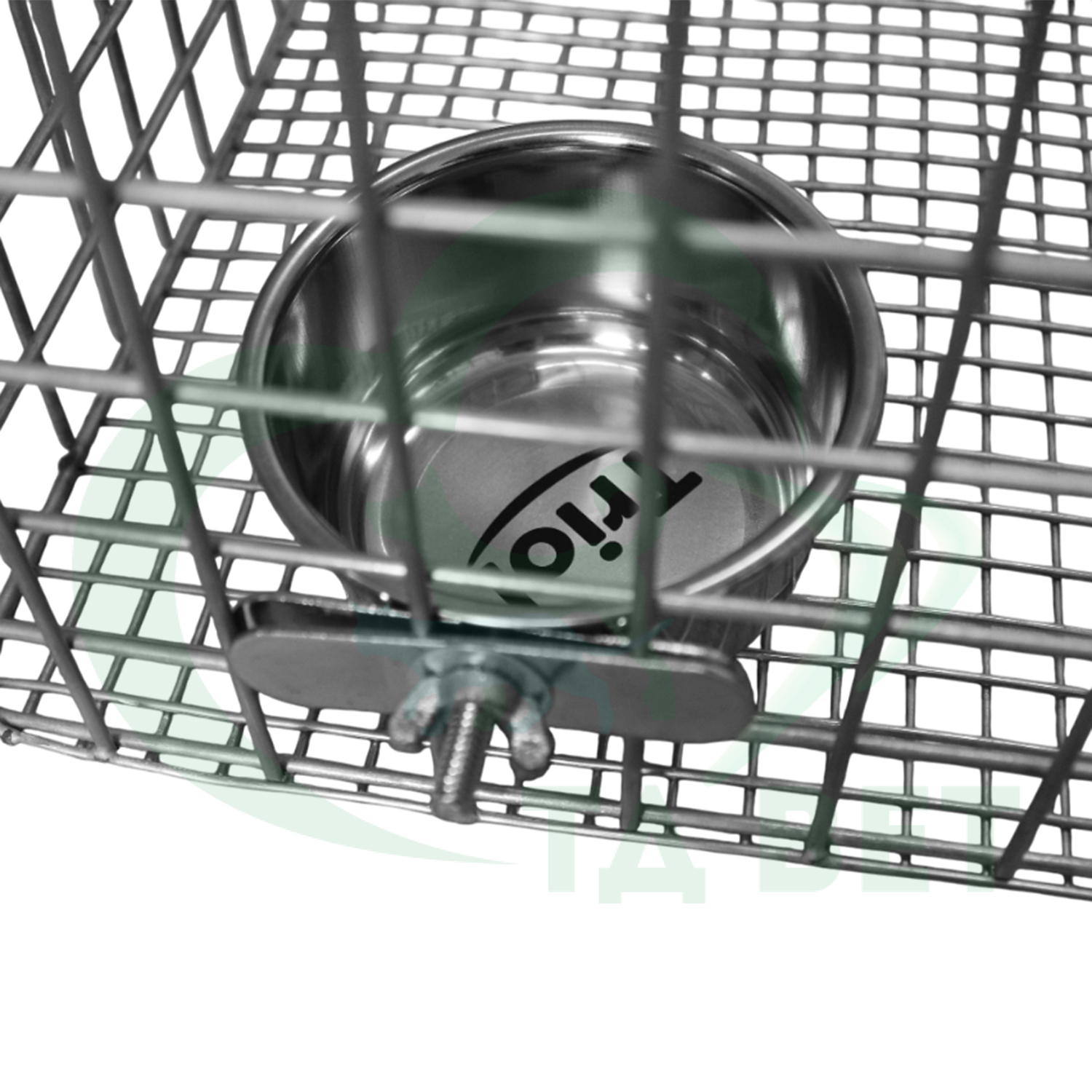 ТД ВЕТ Стеллаж с 15 подвесными клетками для лаб.кроликов 2000х500(650)х1720h