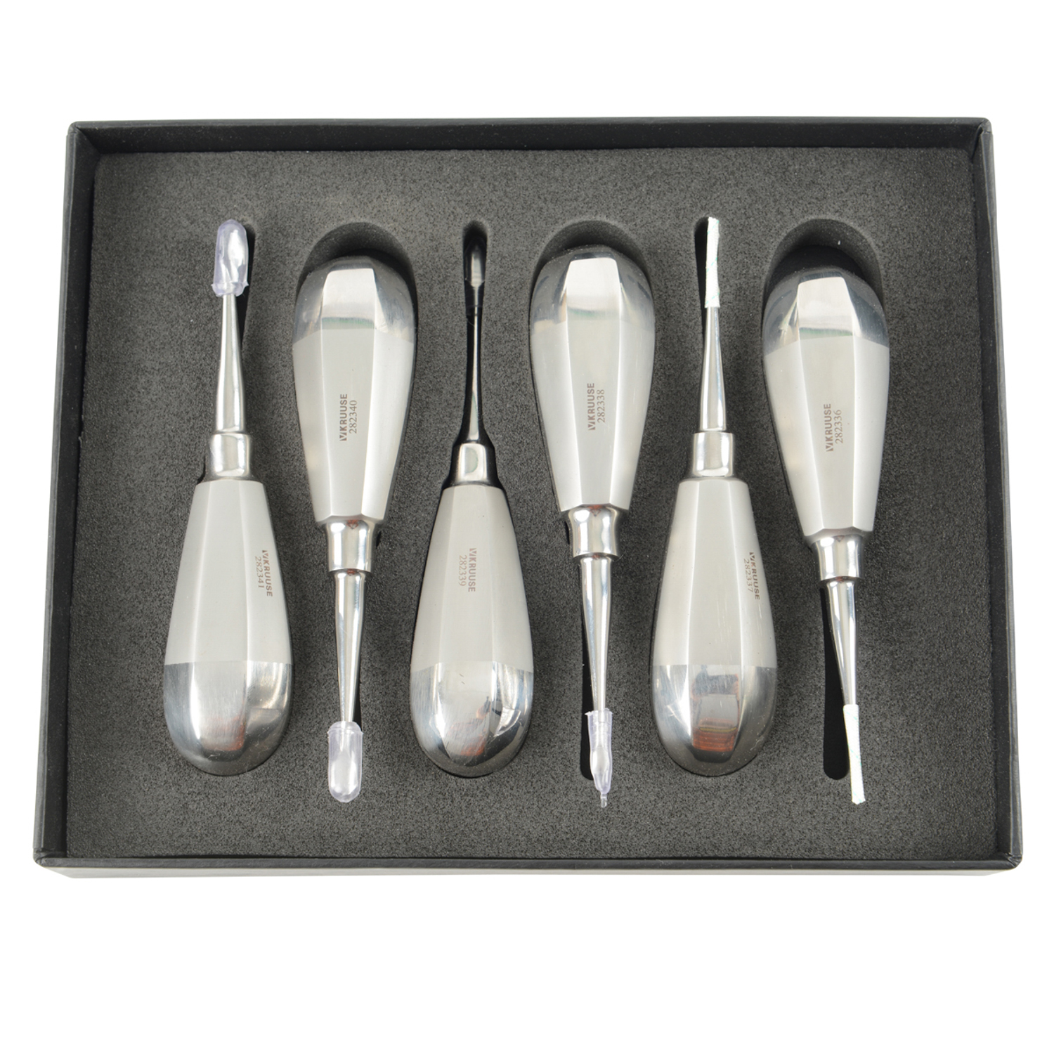 KRUUSE набор элеваторов крыловидных, 1-6 мм