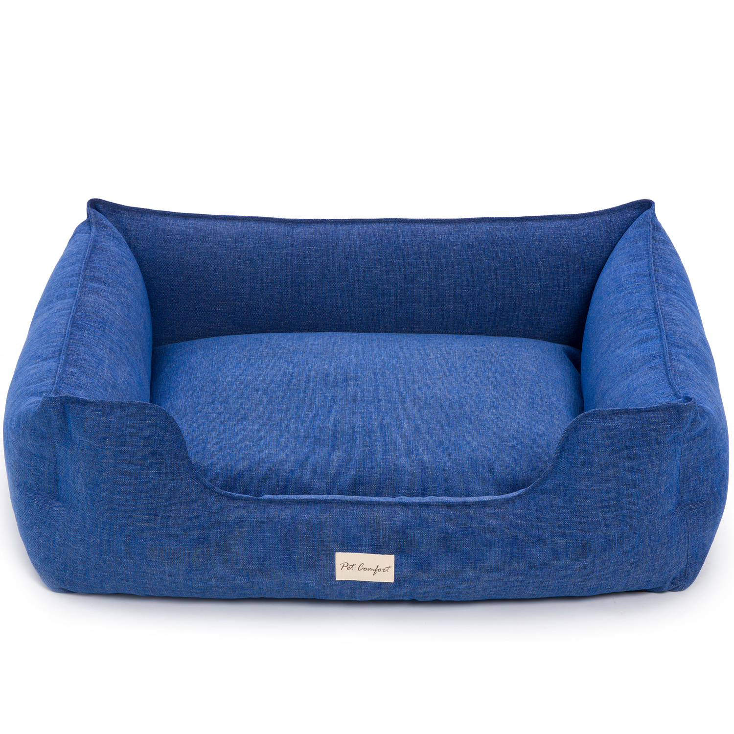 Лежанка Pet Comfort для собак крупных пород, Alpha Mirandus 33, размер L, 85х105 см, синий СКИДКА 50%