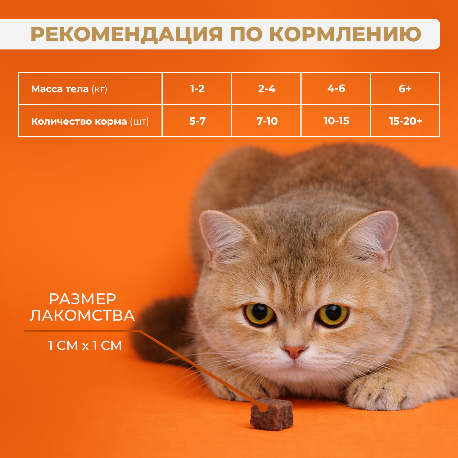 Лакомство Ranova для кошек сублимированное Говядина, 50 г