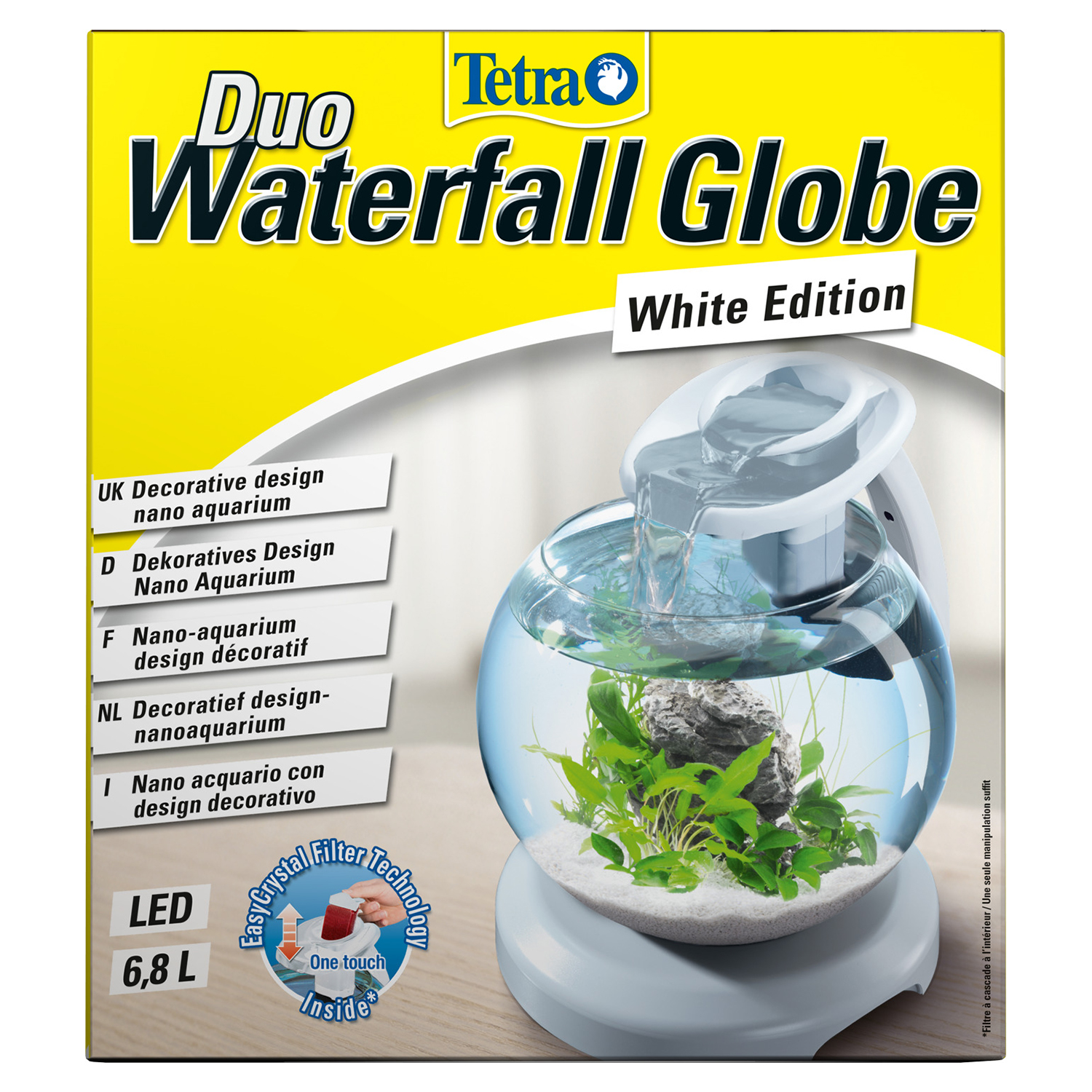 Tetra Cascade Globe Duo Waterfall аквариумный комплекс белый 6,8 л СКИДКА 60%