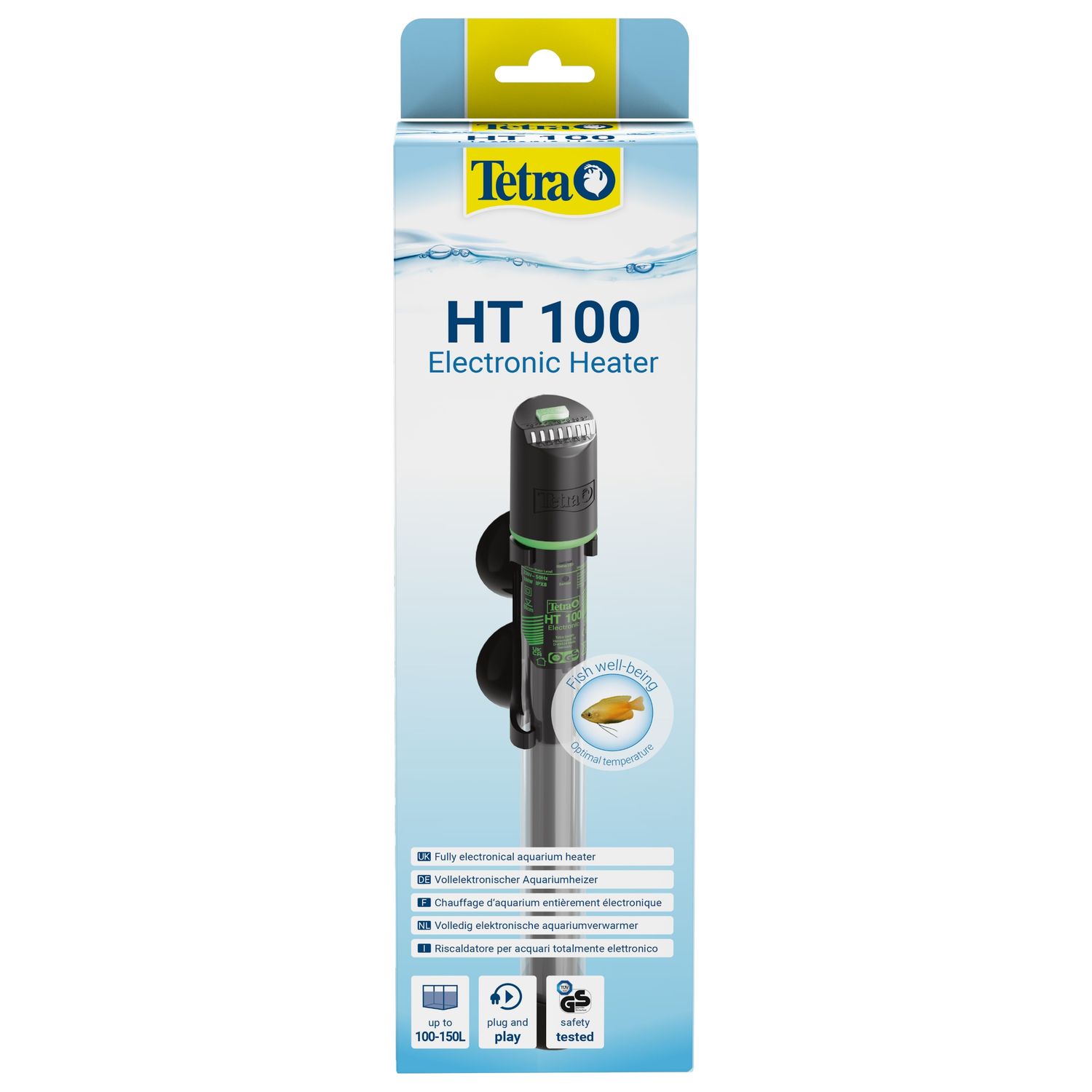 Нагреватель электронный Tetra HT 100 Bт для аквариумов 100-150л