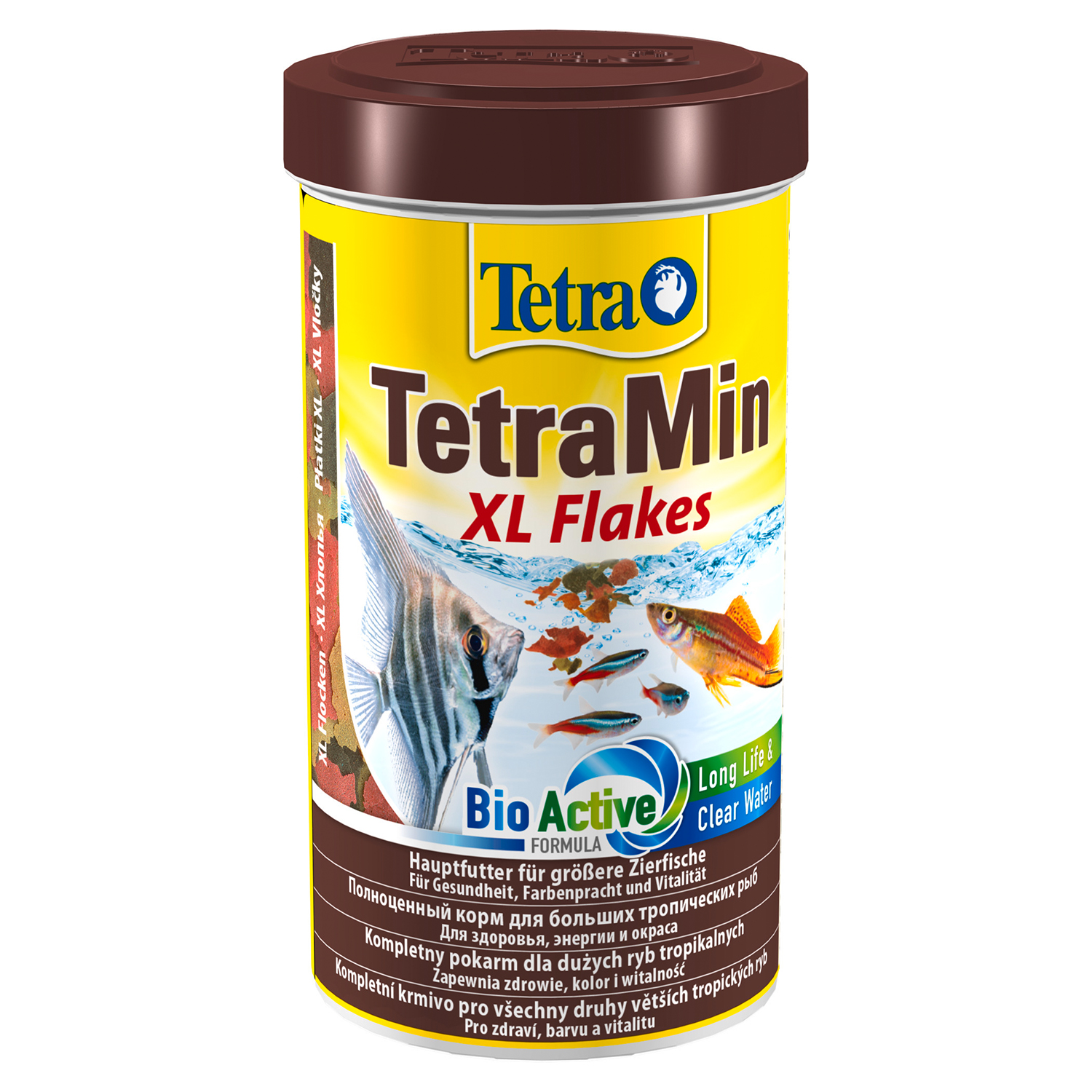 TetraMin XL корм для всех видов рыб крупные хлопья 500 мл