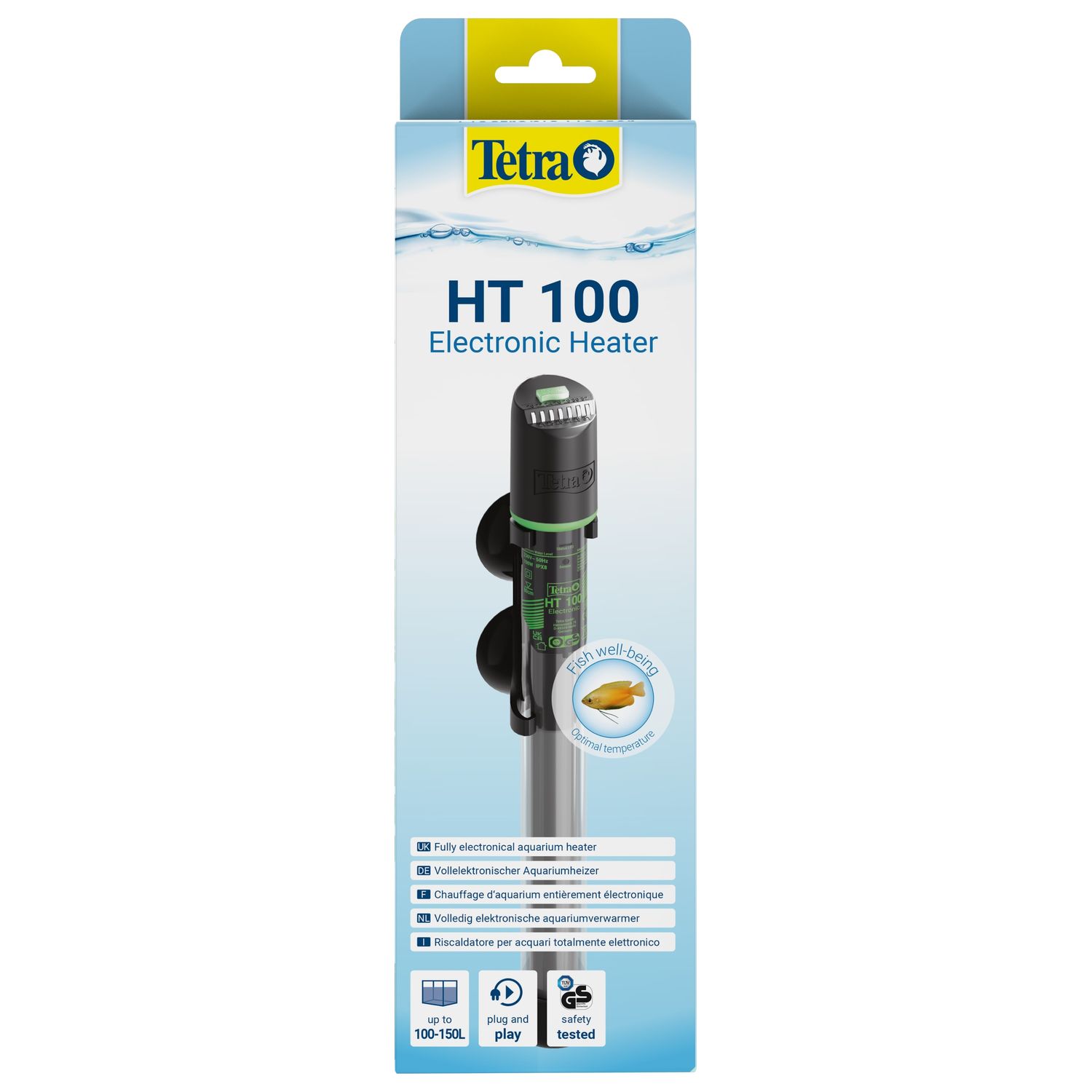 Нагреватель электронный Tetra HT 100 Bт для аквариумов 100-150л