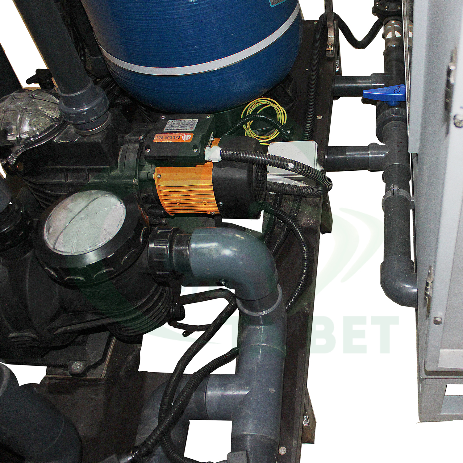 ТД ВЕТ Водная беговая дорожка VETBOT-341.1 с системами водоподготовки, противотока, автоматической фильтрации водоподготовки