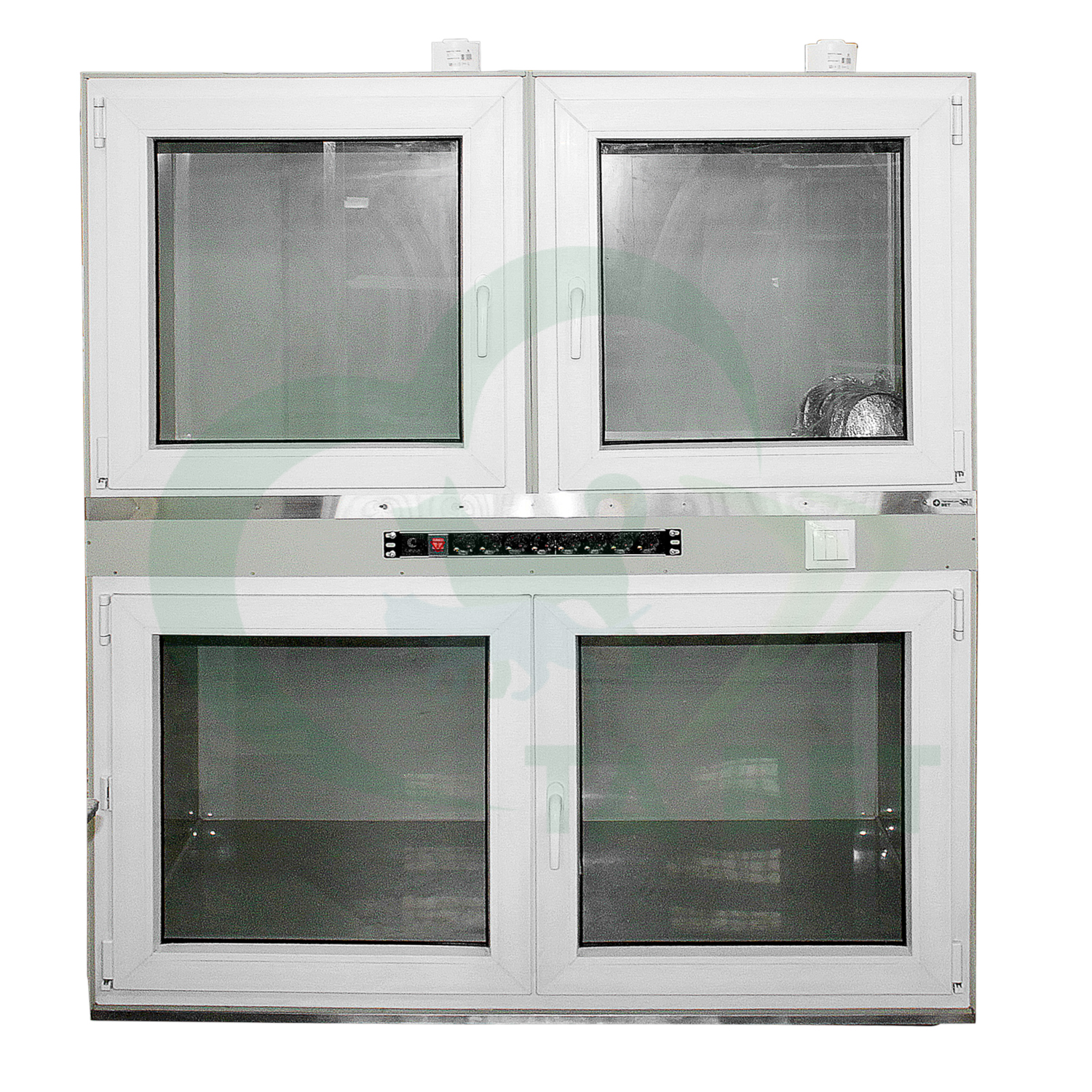 ТД ВЕТ Модуль из трех клеток для инфекционного стационара, 1470х900х1650(1810)h