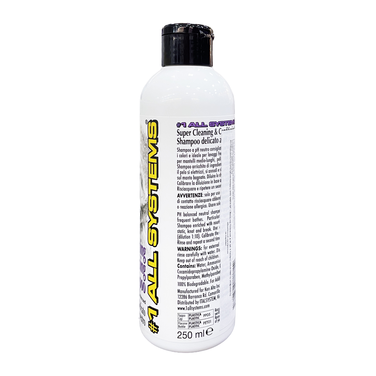 1 All Systems Super-Cleaning&Conditioning Shampoo шампунь суперочищающий 250 мл