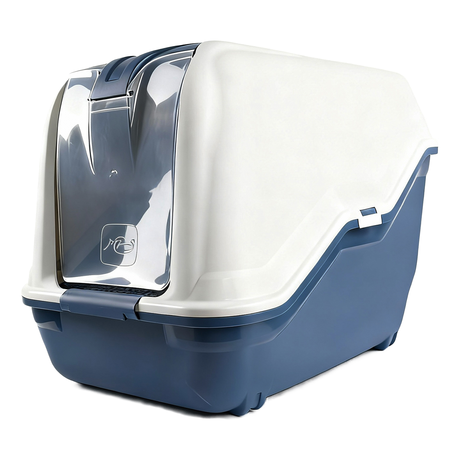 Био-туалет MPS NETTA MAXI для крупных кошек, 66х49х50 см, тёмно-синий