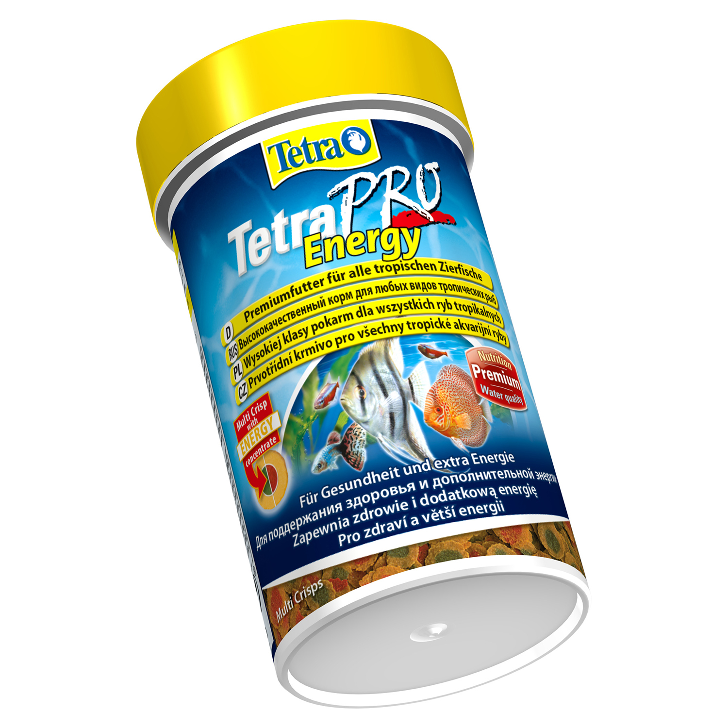 TetraPro Energy Crisps корм-чипсы для всех видов рыб для дополнительной энергии 100 мл