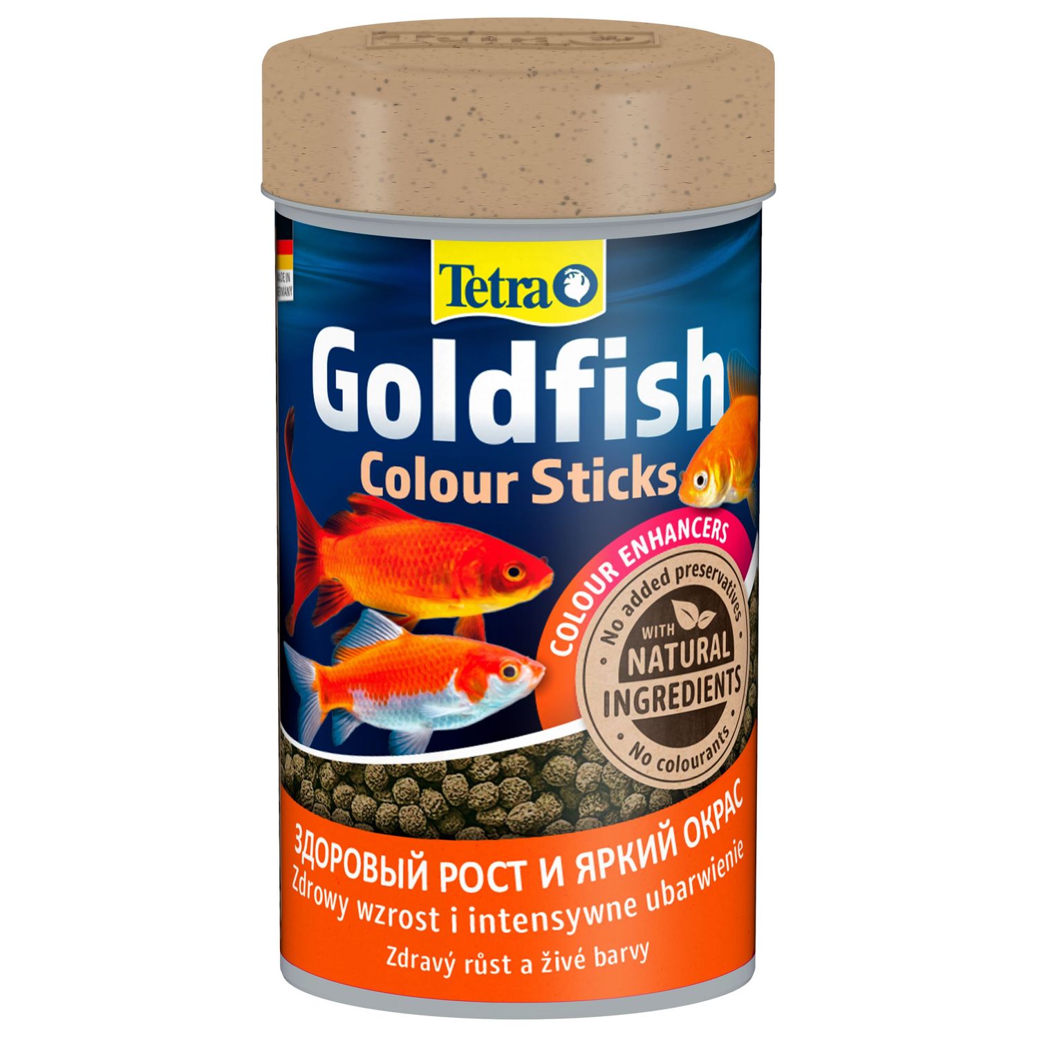 TetraGoldfish Colour Sticks корм в палочках для улучшения окраса золотых рыбок 100 мл